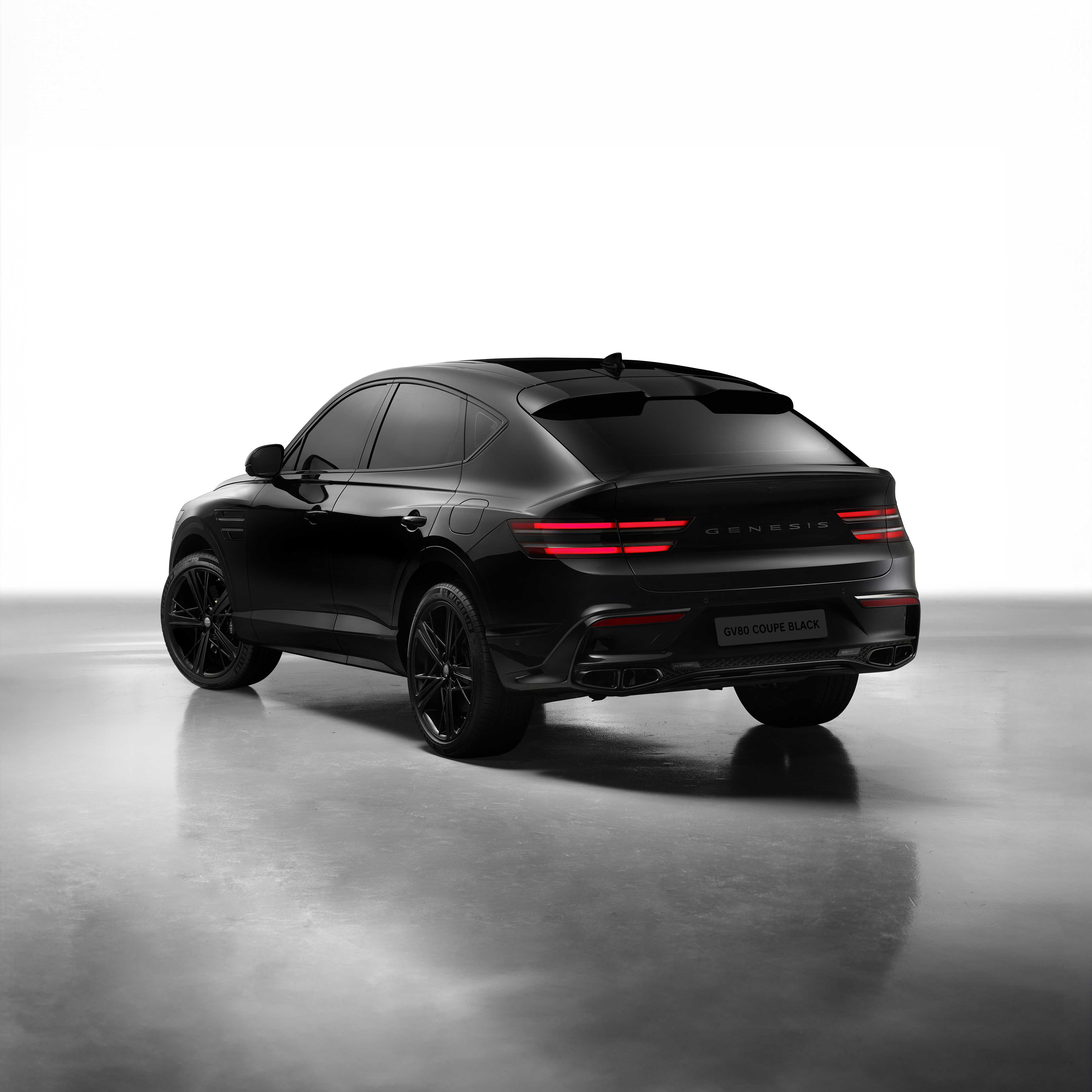 GV80 쿠페 블랙_후측면