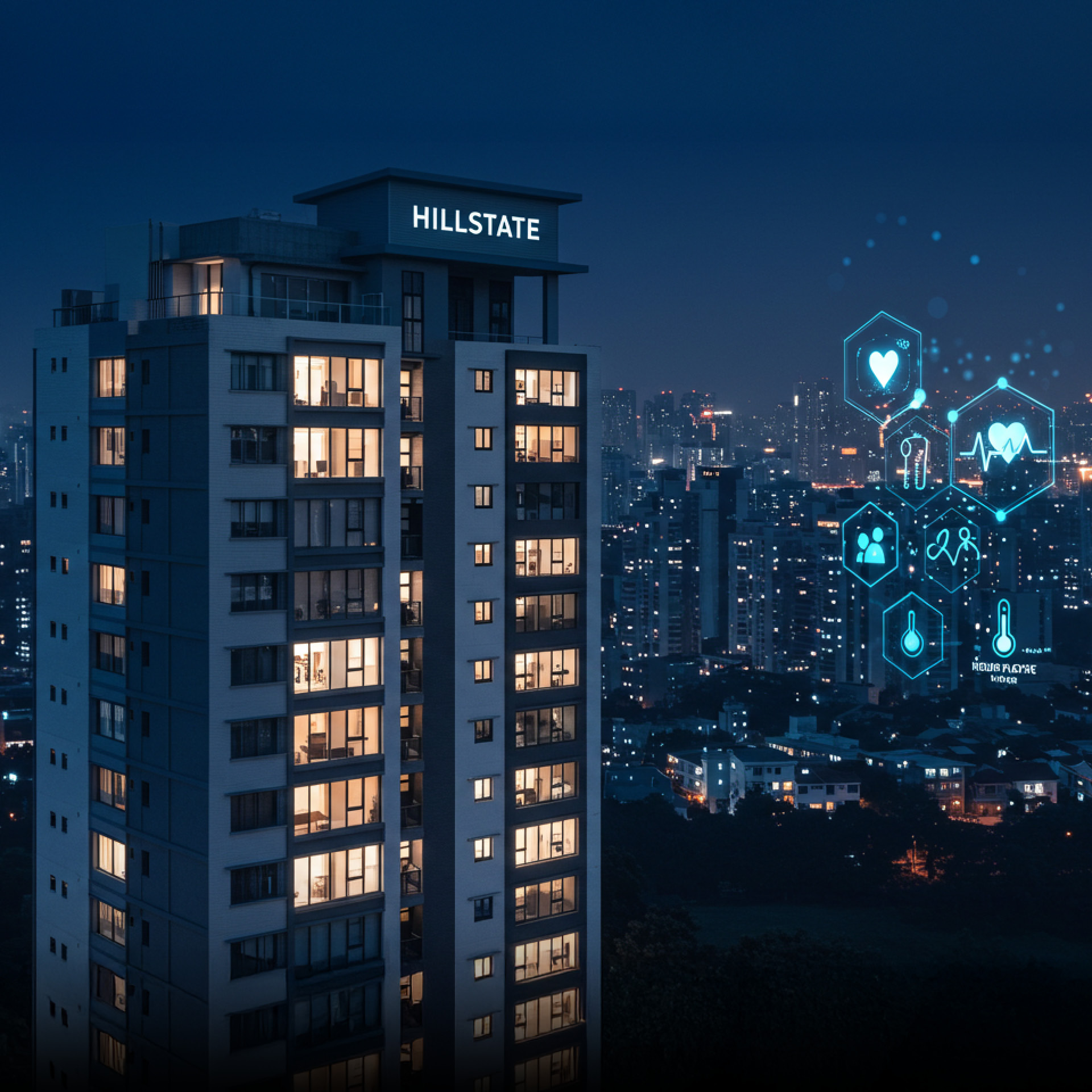 현대건설 힐스테이트의 모습