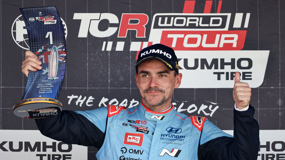 현대자동차 '더 뉴 아반떼 N TCR', '2025 TCR 월드투어' 5라운드 우승-main