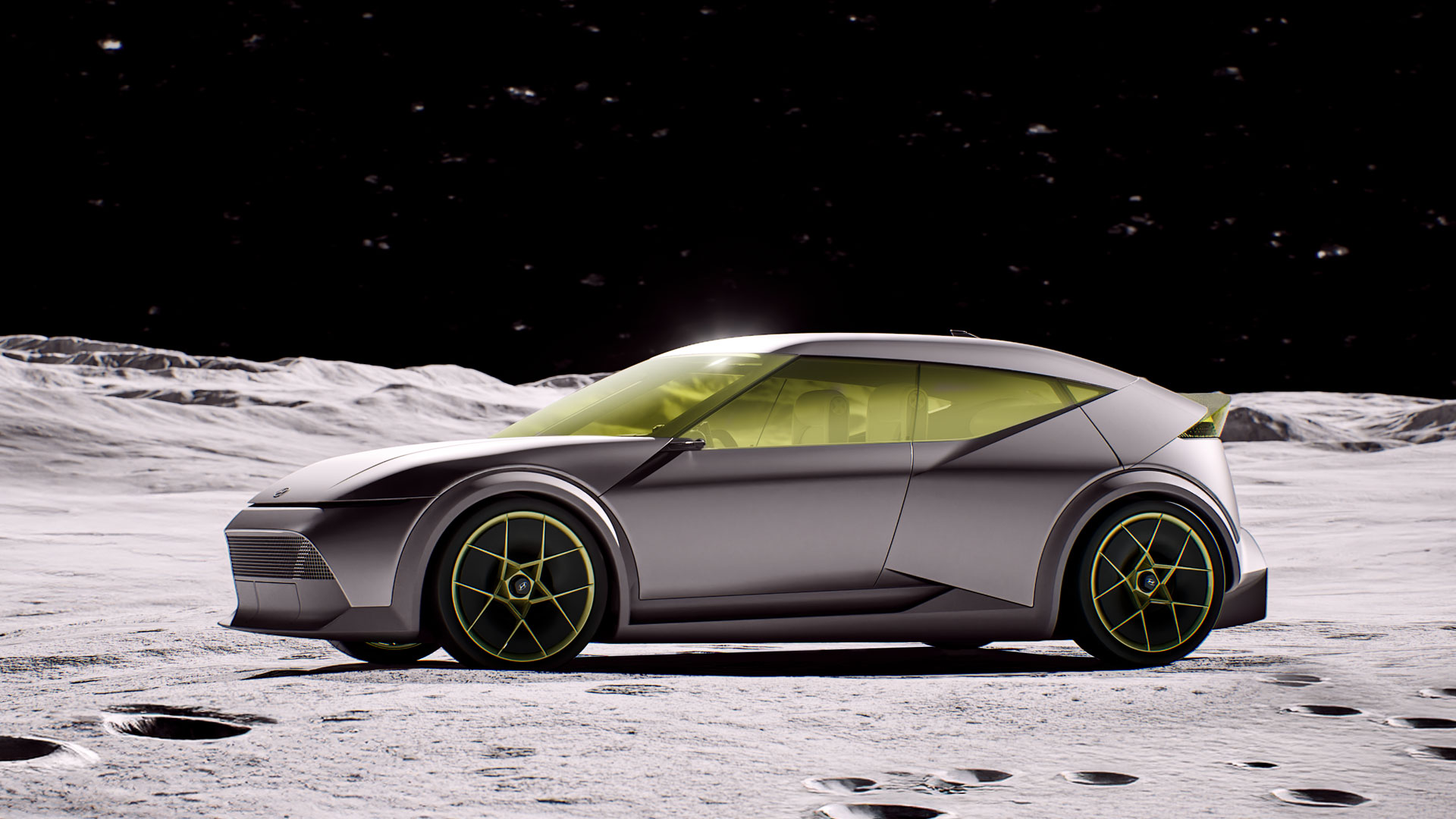 Hyundai Motor Debuts All–Electric Concept THREE at IAA Mobility 2025