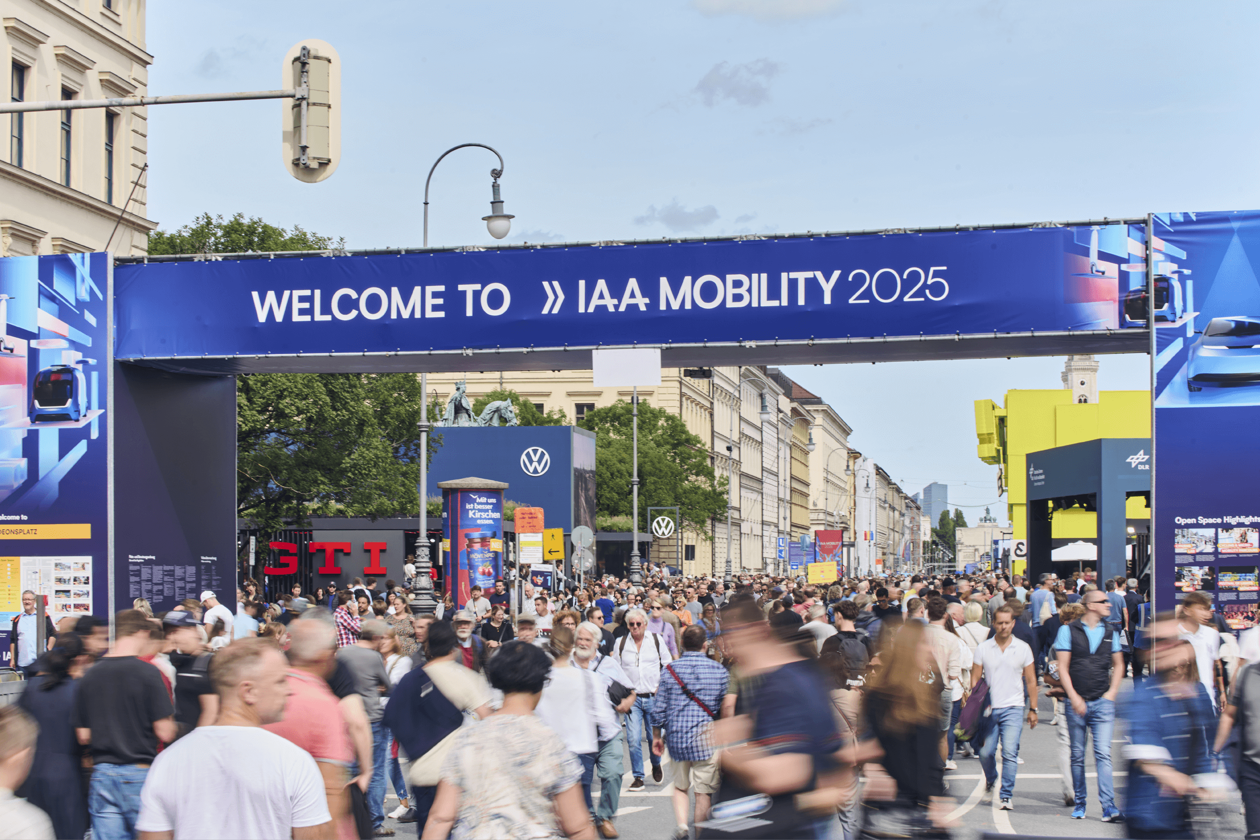 2025 iaa 현장의 모습