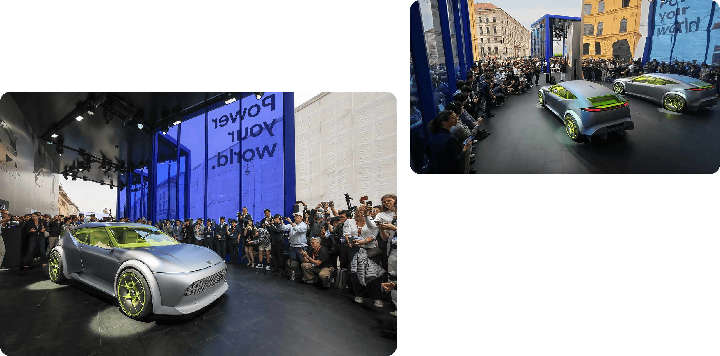 The Hyundai Concept Three, unveiled for the first time globally at the 2025 IAA