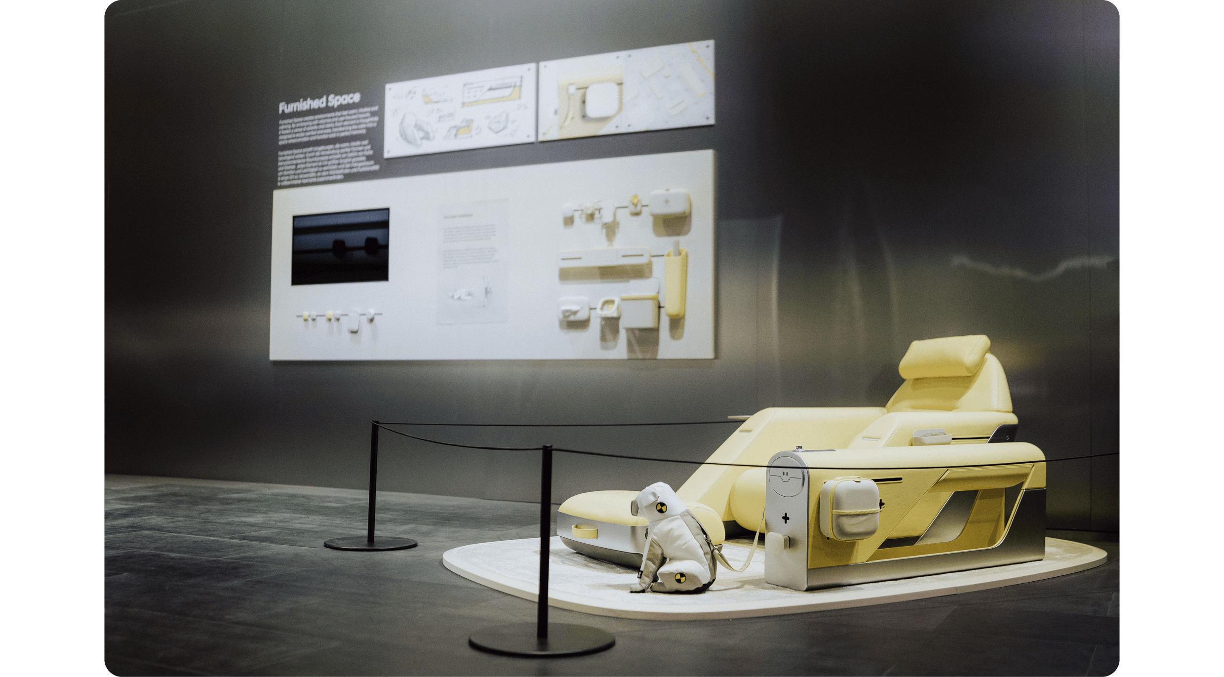 2025 iaa 현대차 전시관 내부 전시물의 모습