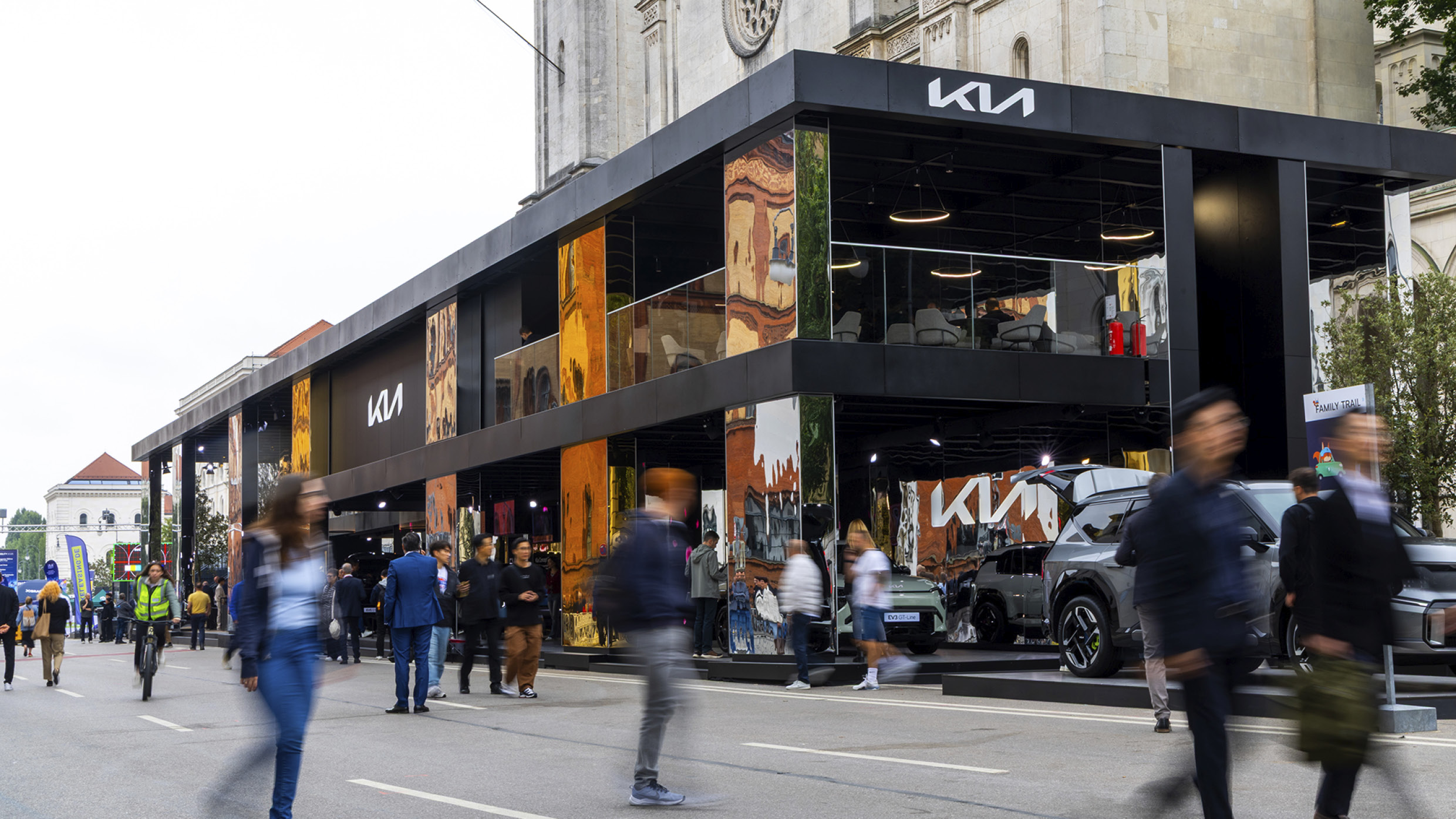 Kia's 2025 IAA Exhibition Hall