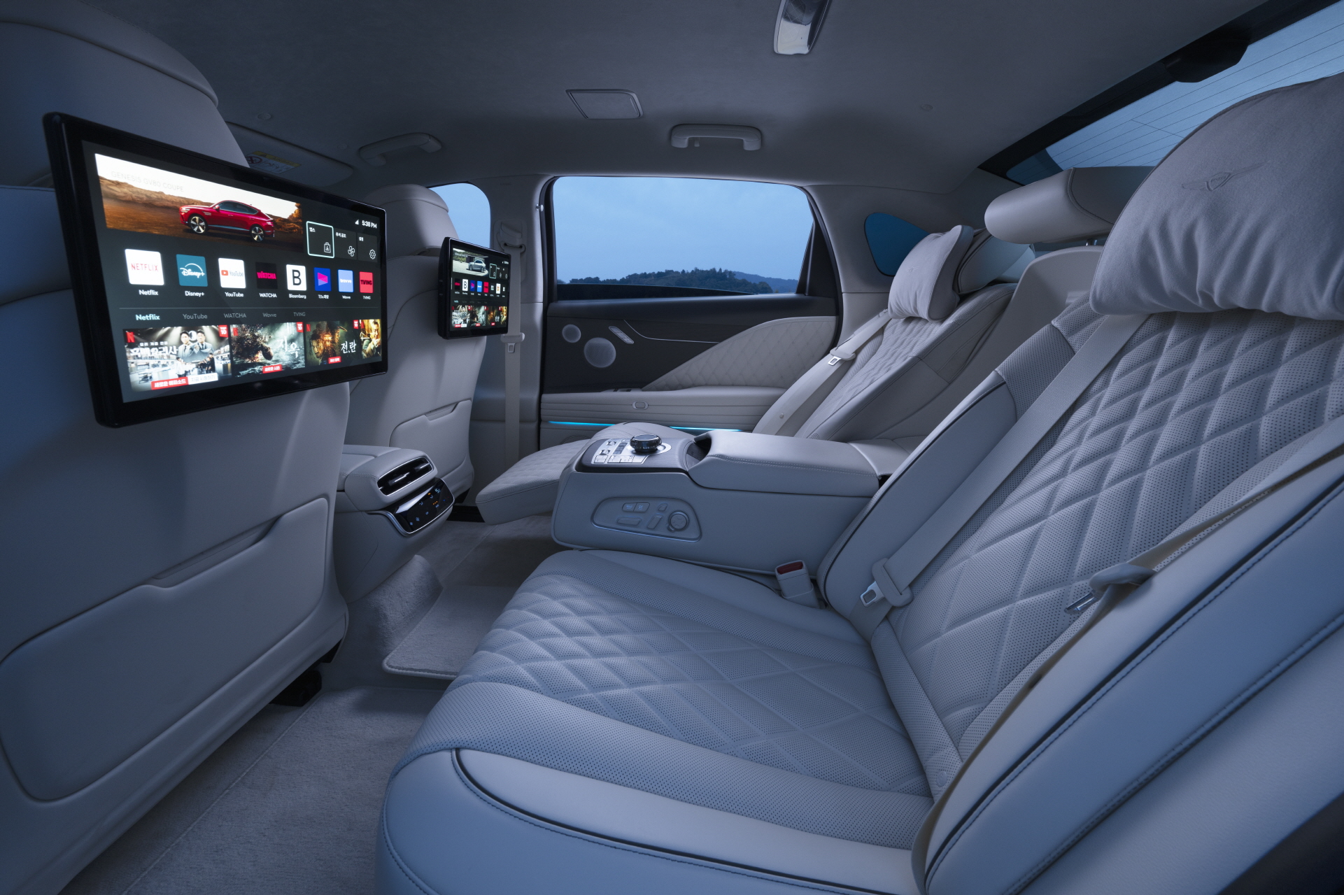 Experience #ElectrifiedG80, where elegance and comfort surround.