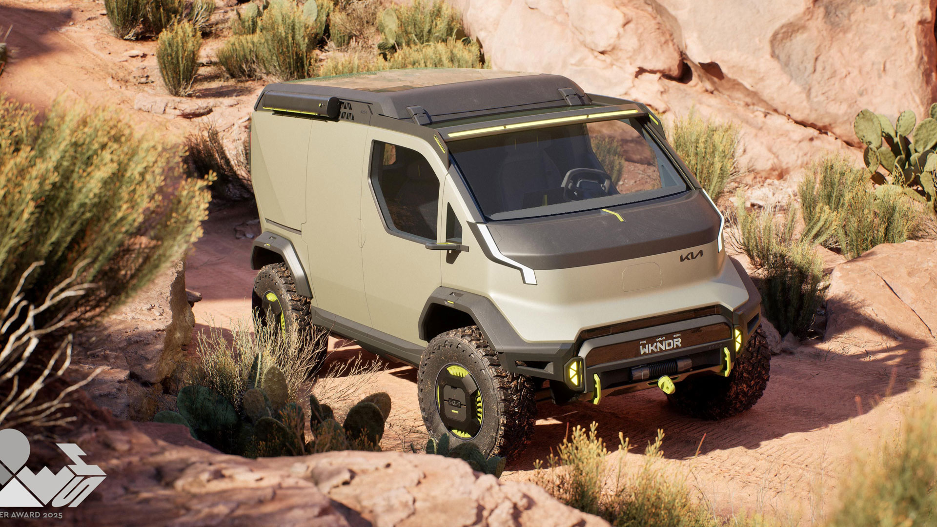 2025 IDEA 디자인 어워드 은상 수상작_기아 PV5 위켄더