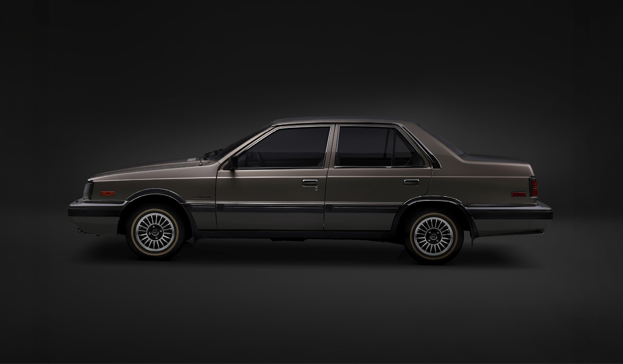 1세대 쏘나타 정측면 모습