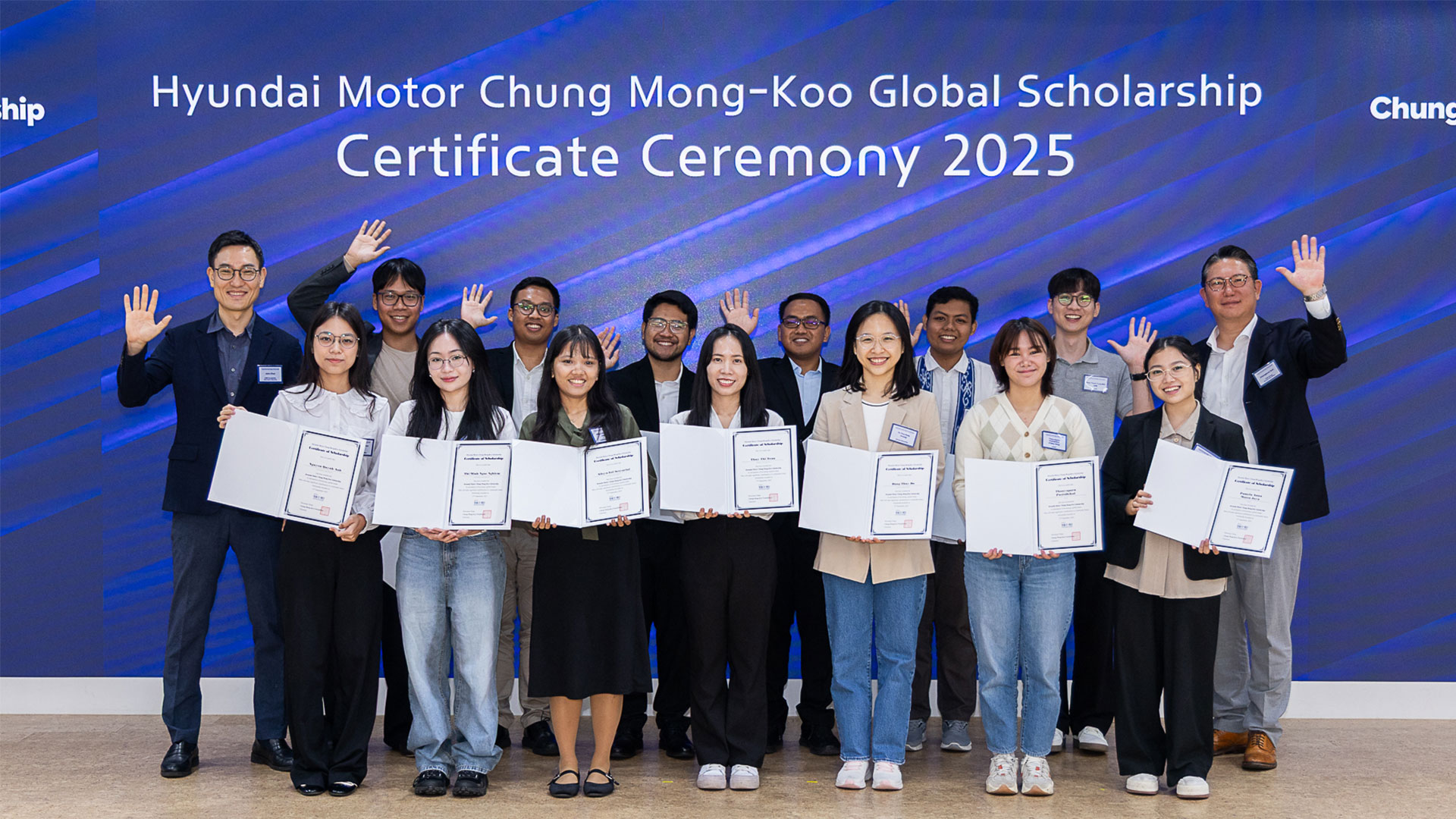 현대차 정몽구 스칼러십, 아세안 미래인재 대상으로 6년 간 140억 원 지원