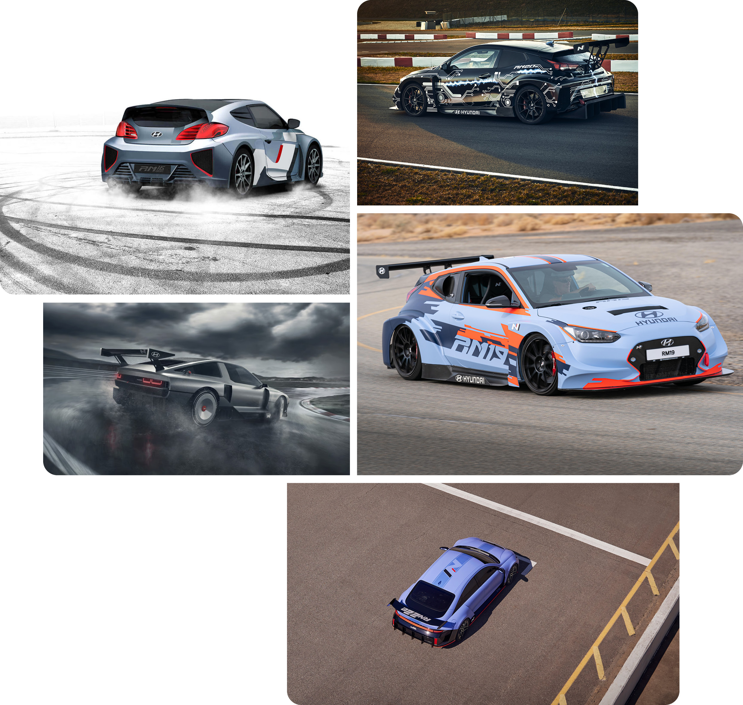 Rolling Lab car of hyundai N