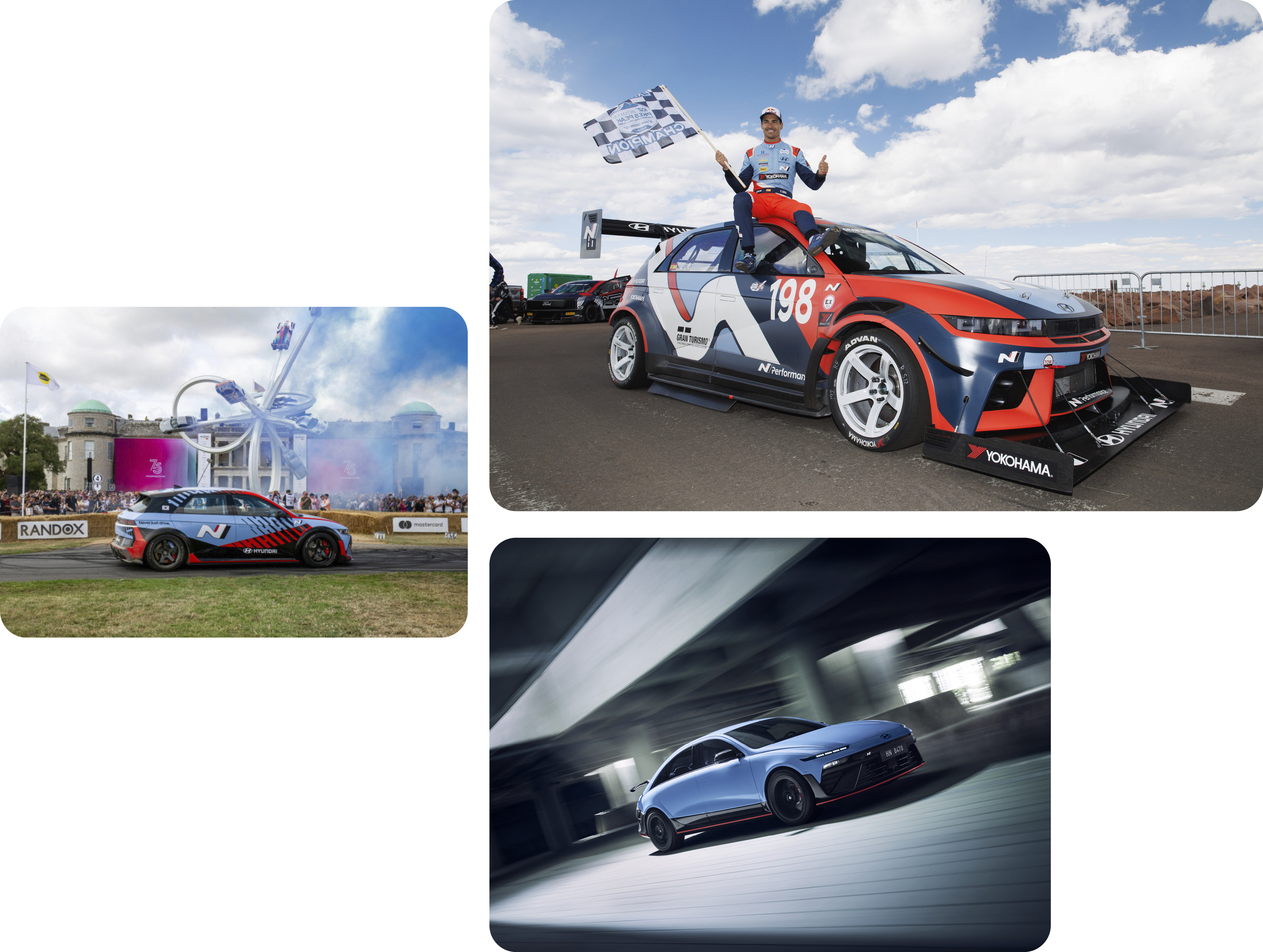 아이오닉 5 N과 아이오닉 6 N의 모습