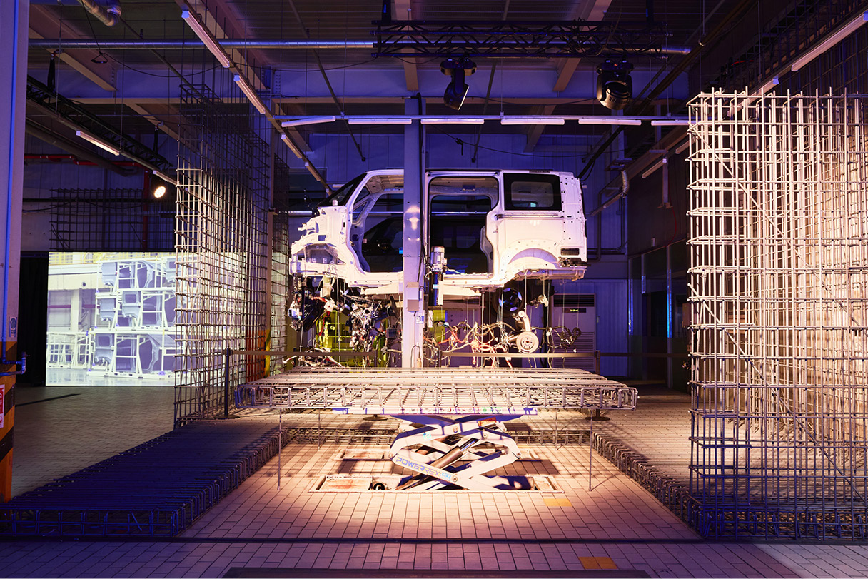 평행도시 전시물