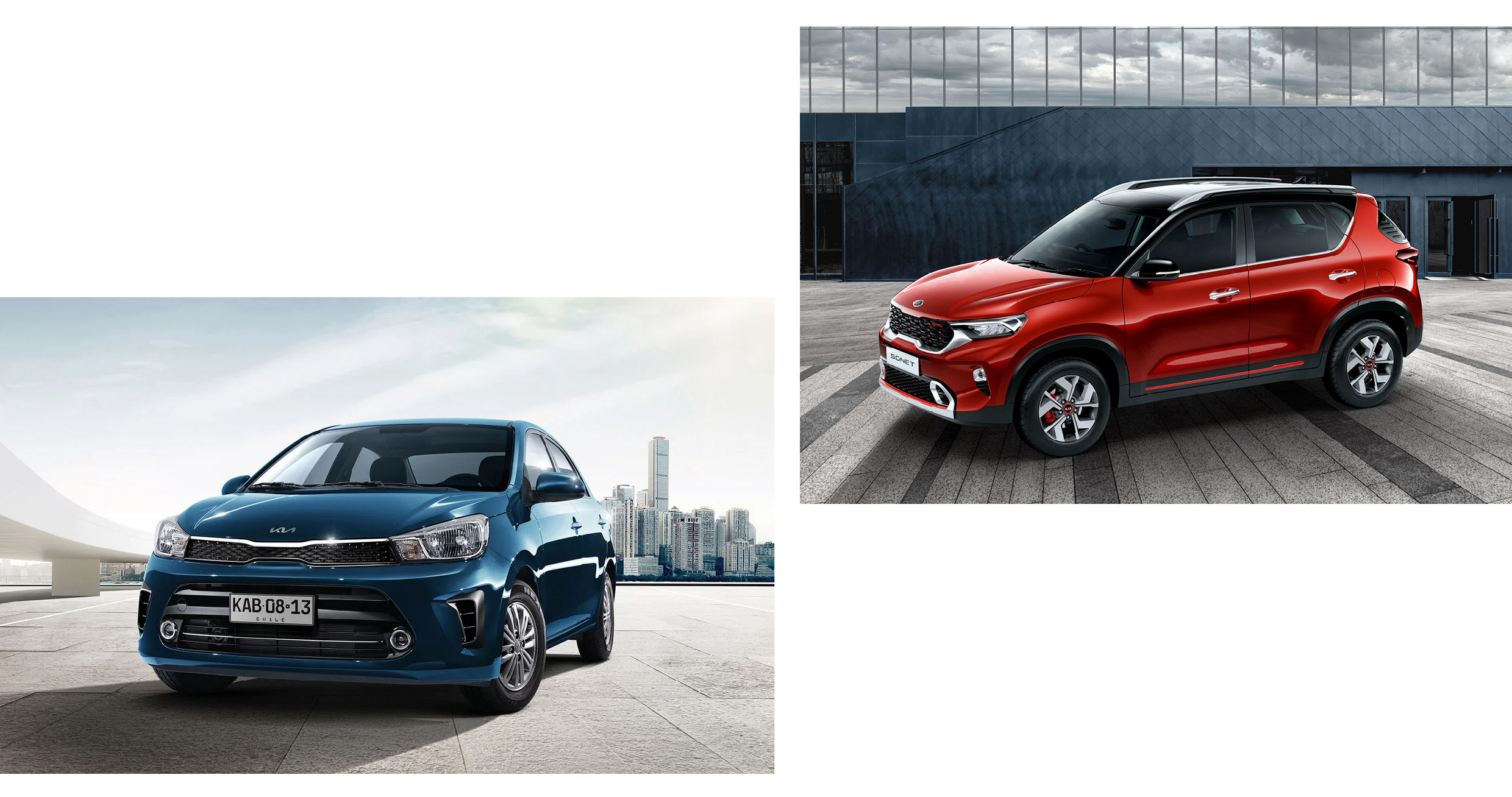 기아 솔루토와 쏘넷