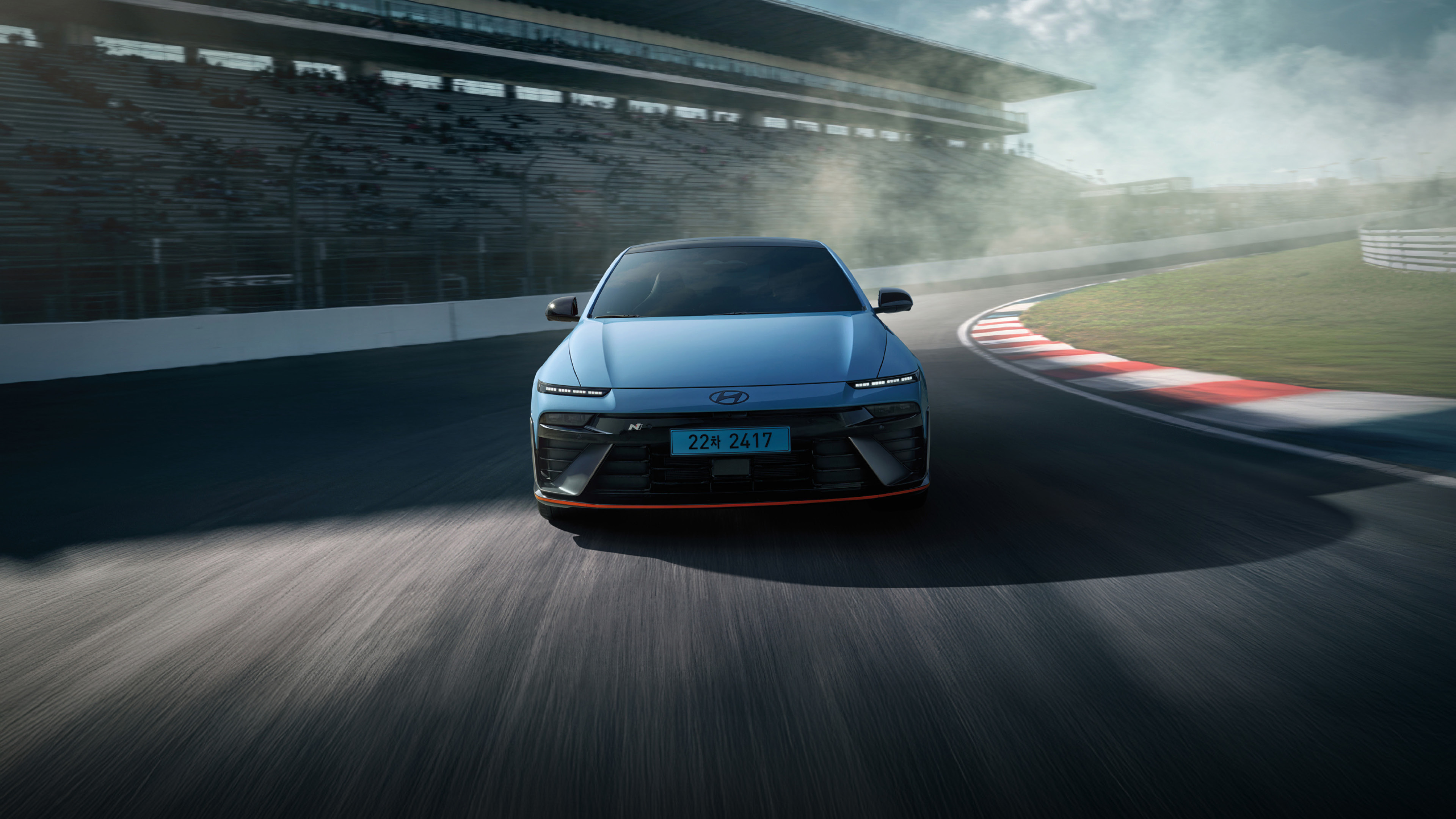 현대자동차 아이오닉 6 N의 모습