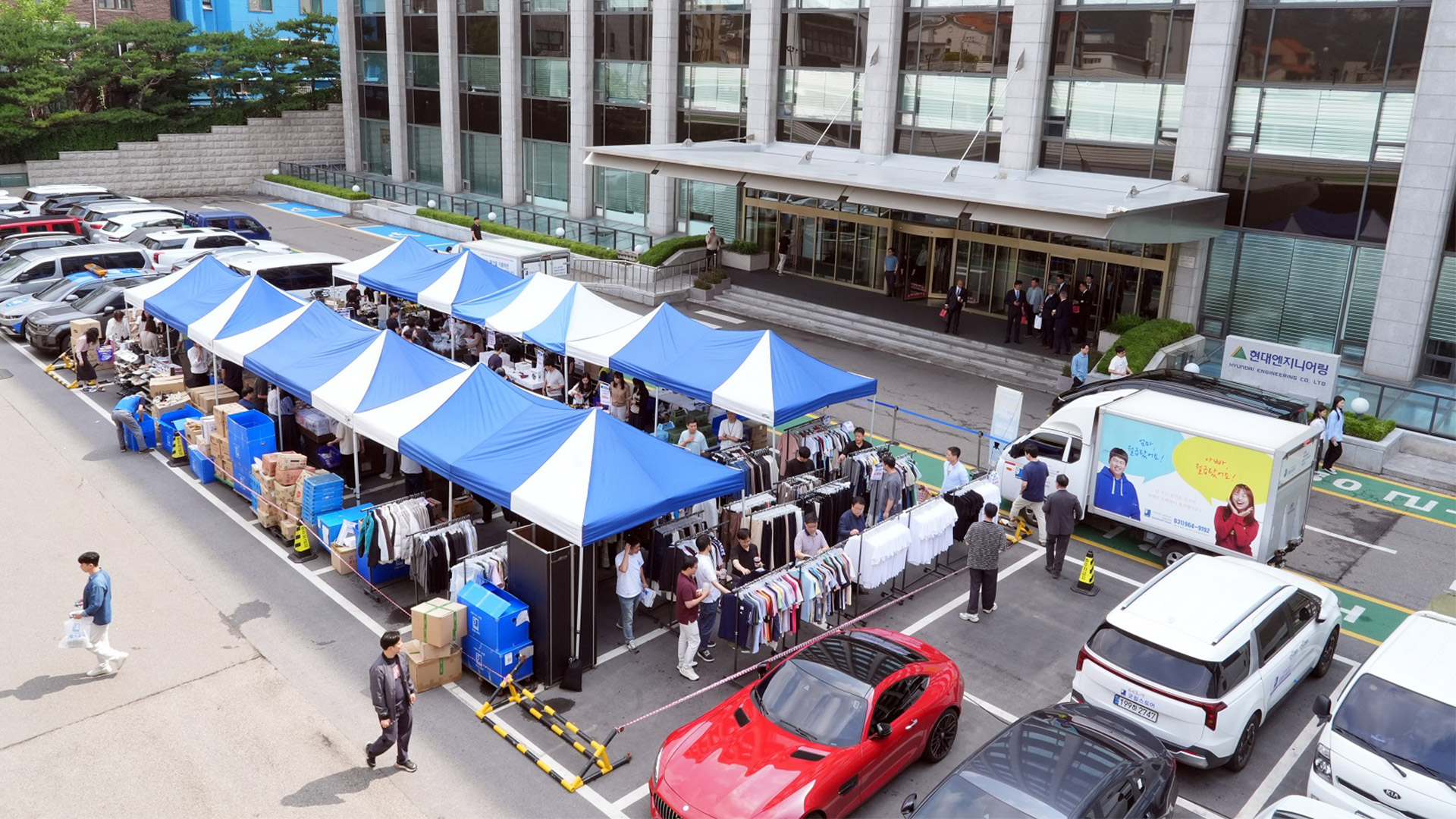 현대엔지니어링, 사내 팝업스토어 통해 장애인 직업재활시설 지원 강화