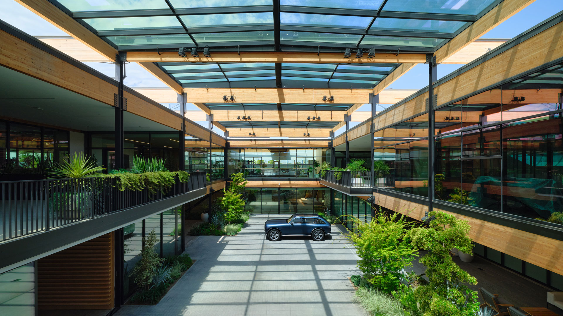 제네시스 디자인 캘리포니아’ 내부 전경