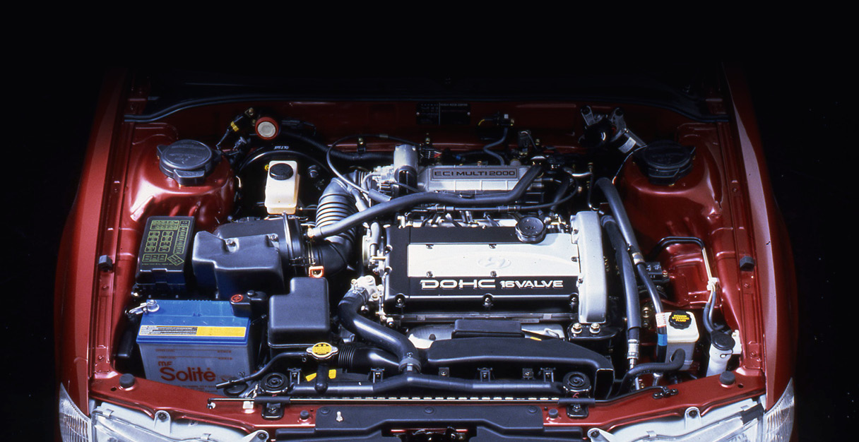 3세대 쏘나타의 2.0L DOHC 엔진