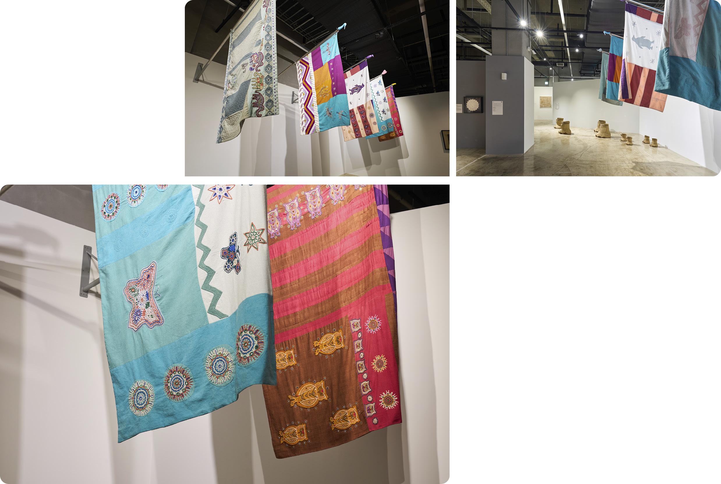 현대 트랜스로컬 시리즈: 엮음과 짜임 전시 작품