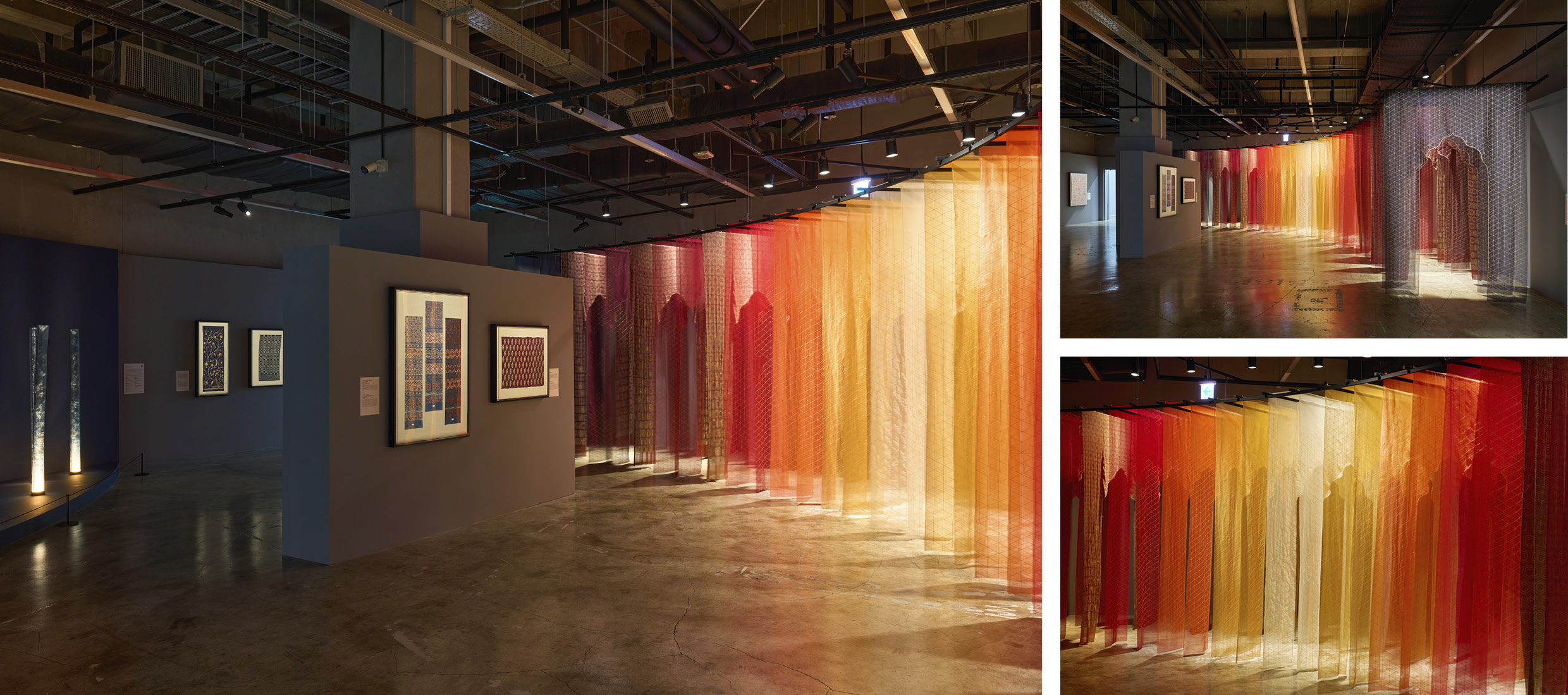 현대 트랜스로컬 시리즈: 엮음과 짜임 전시 작품