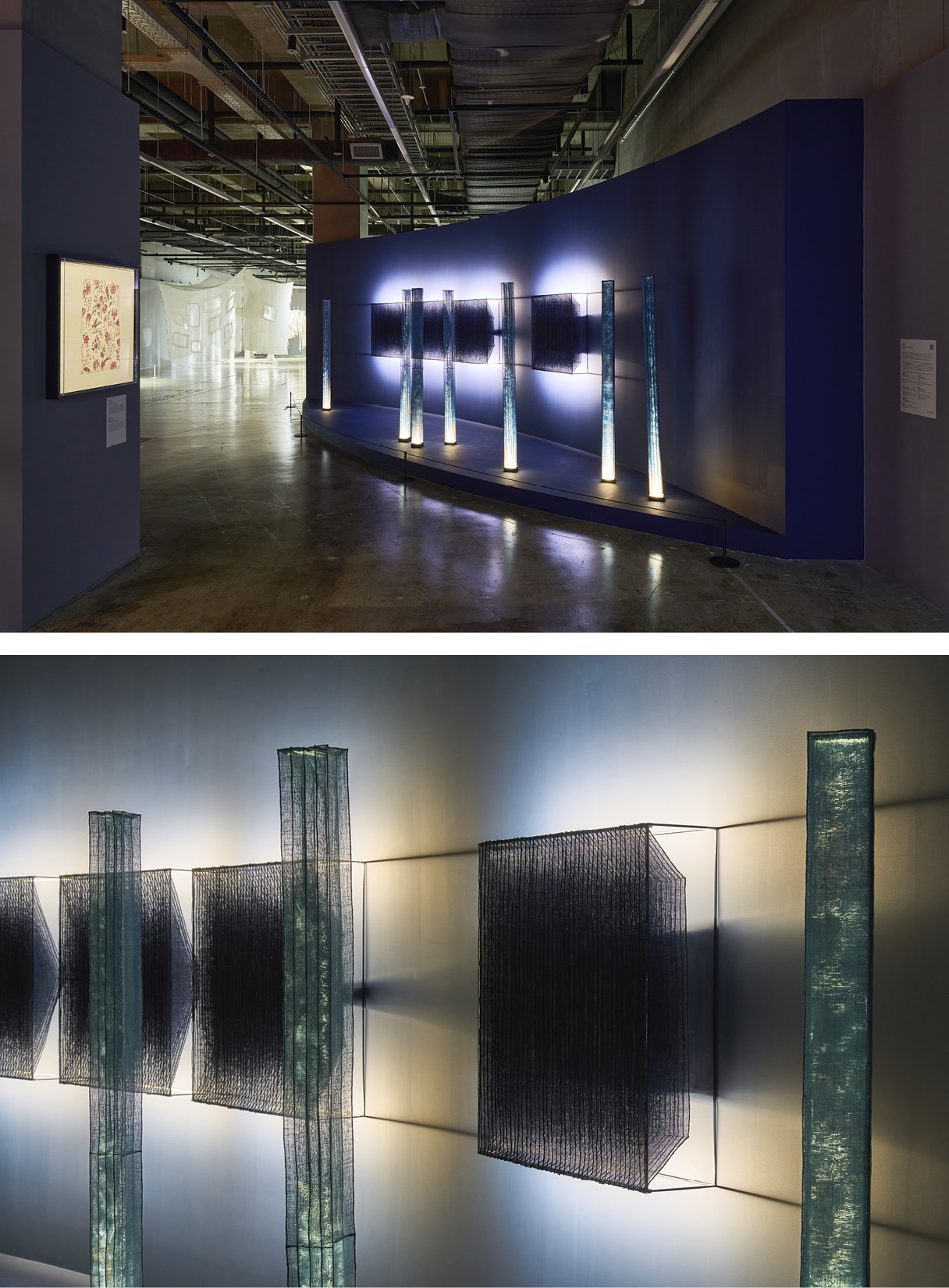 현대 트랜스로컬 시리즈: 엮음과 짜임 전시 작품