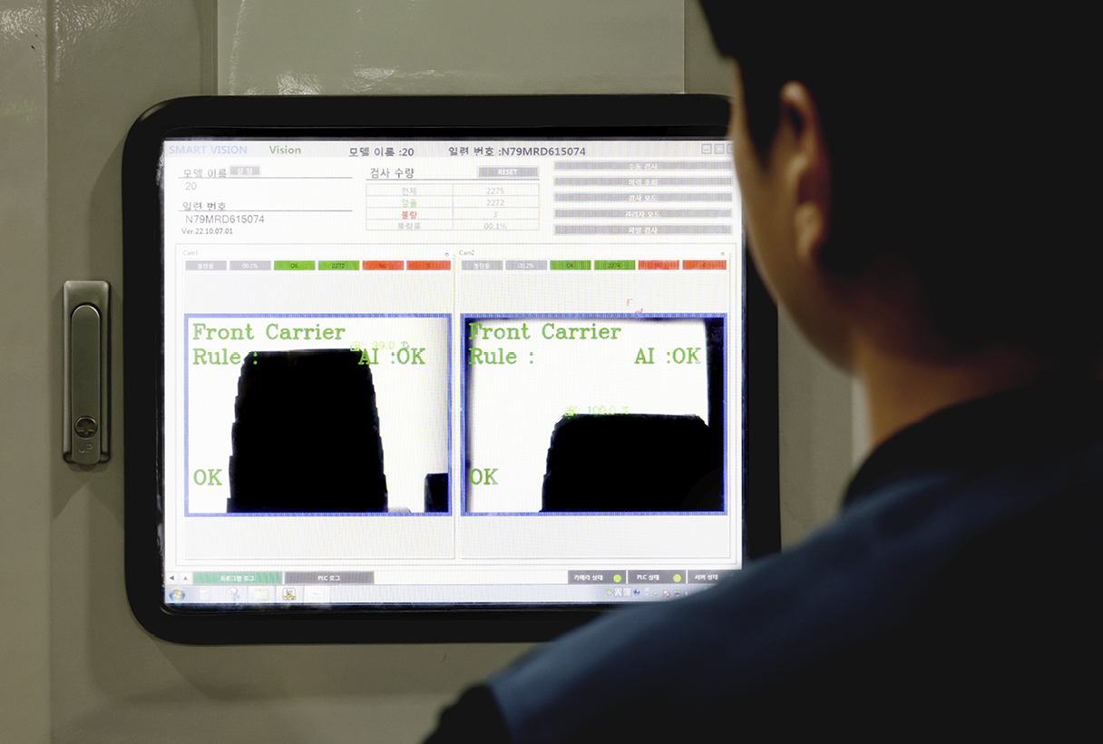 AI tool is running the test