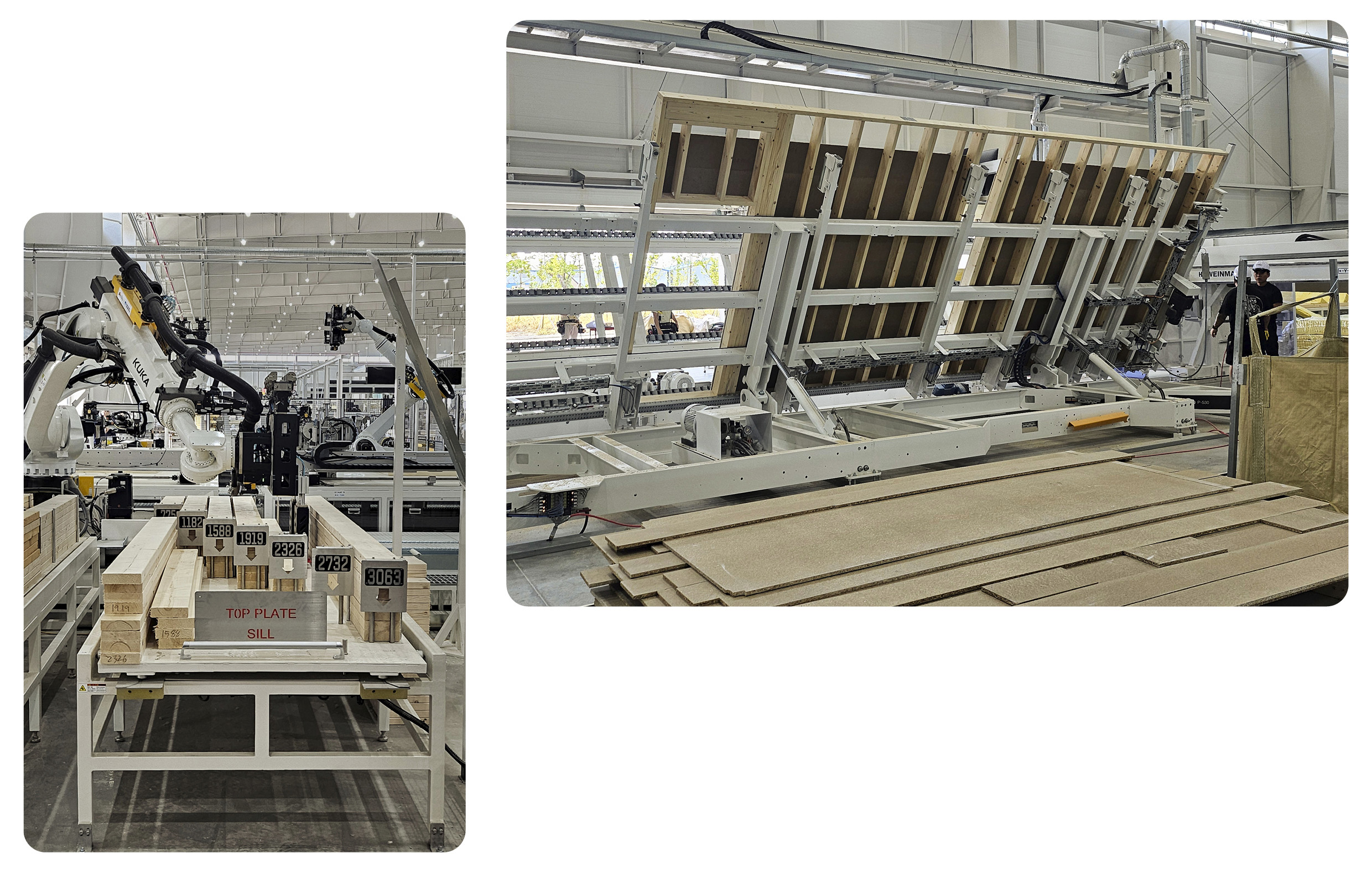 Wooden modular smart factory