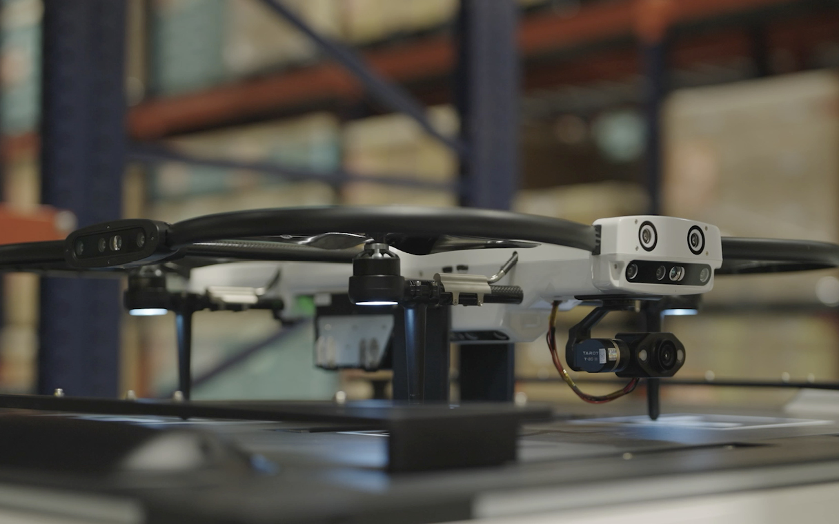 Hyundai Glovis' AI autonomous flying drone