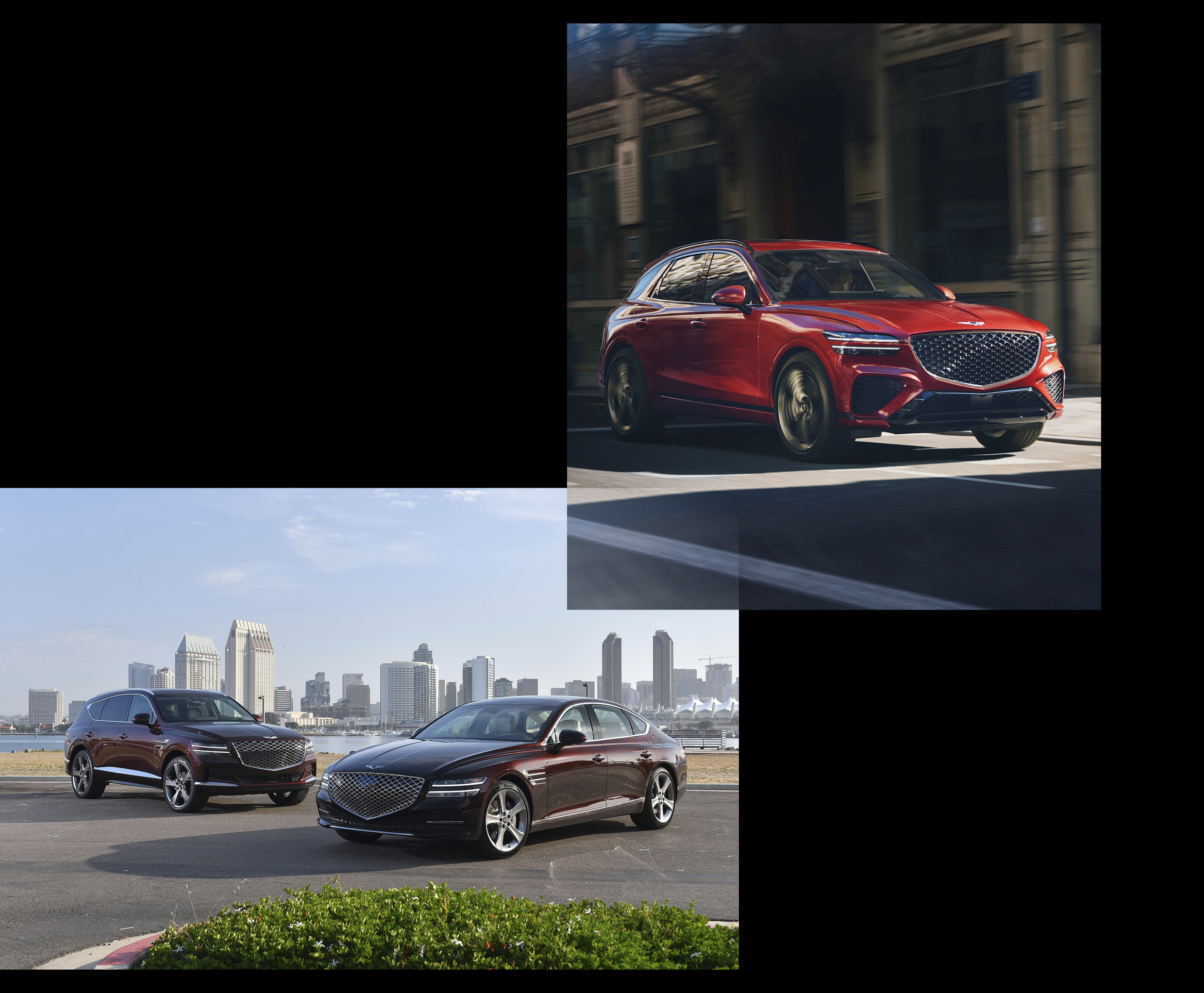 What the Genesis G80, GV80, and GV70 look like