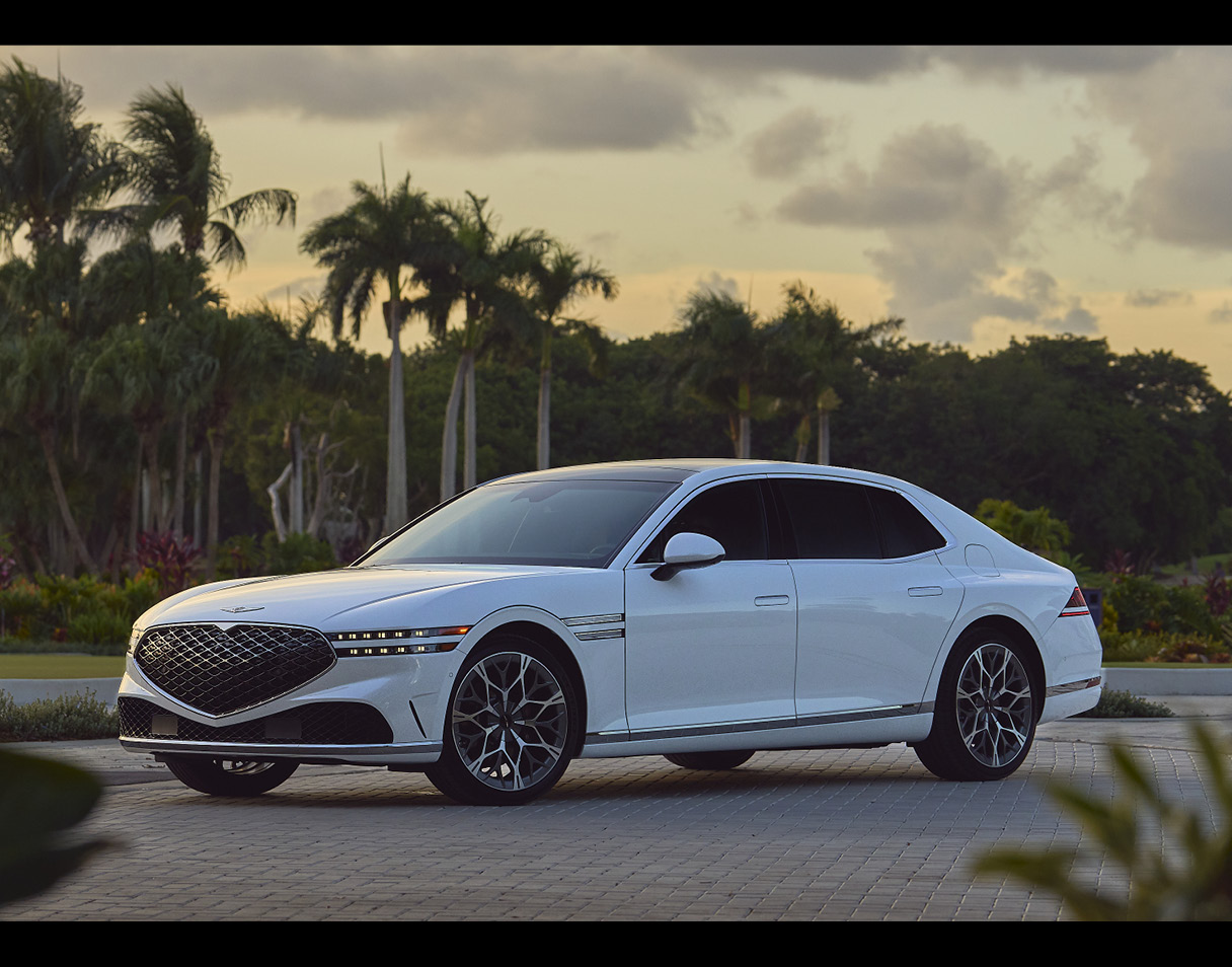 제네시스 G90의 모습