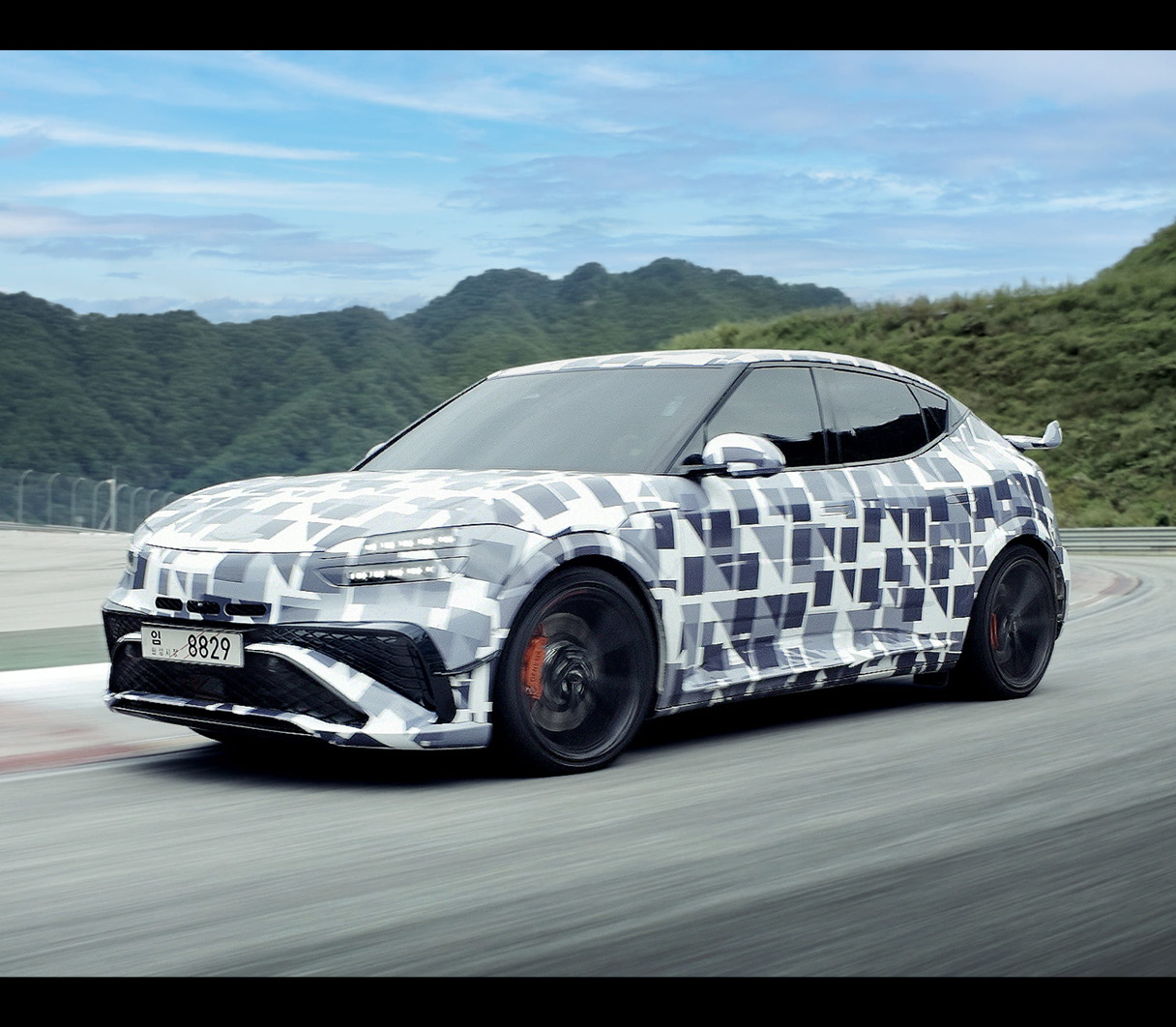 Genesis GV60 Magma With Gastrointestinal Wrapping