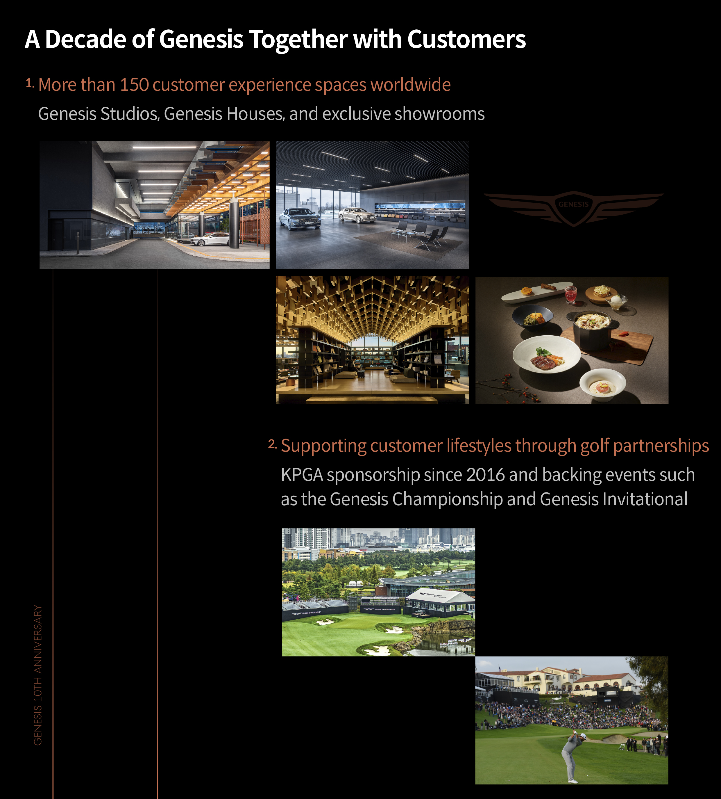 Table Introduces Genesis' Customer Experience Space and Golf Partnership