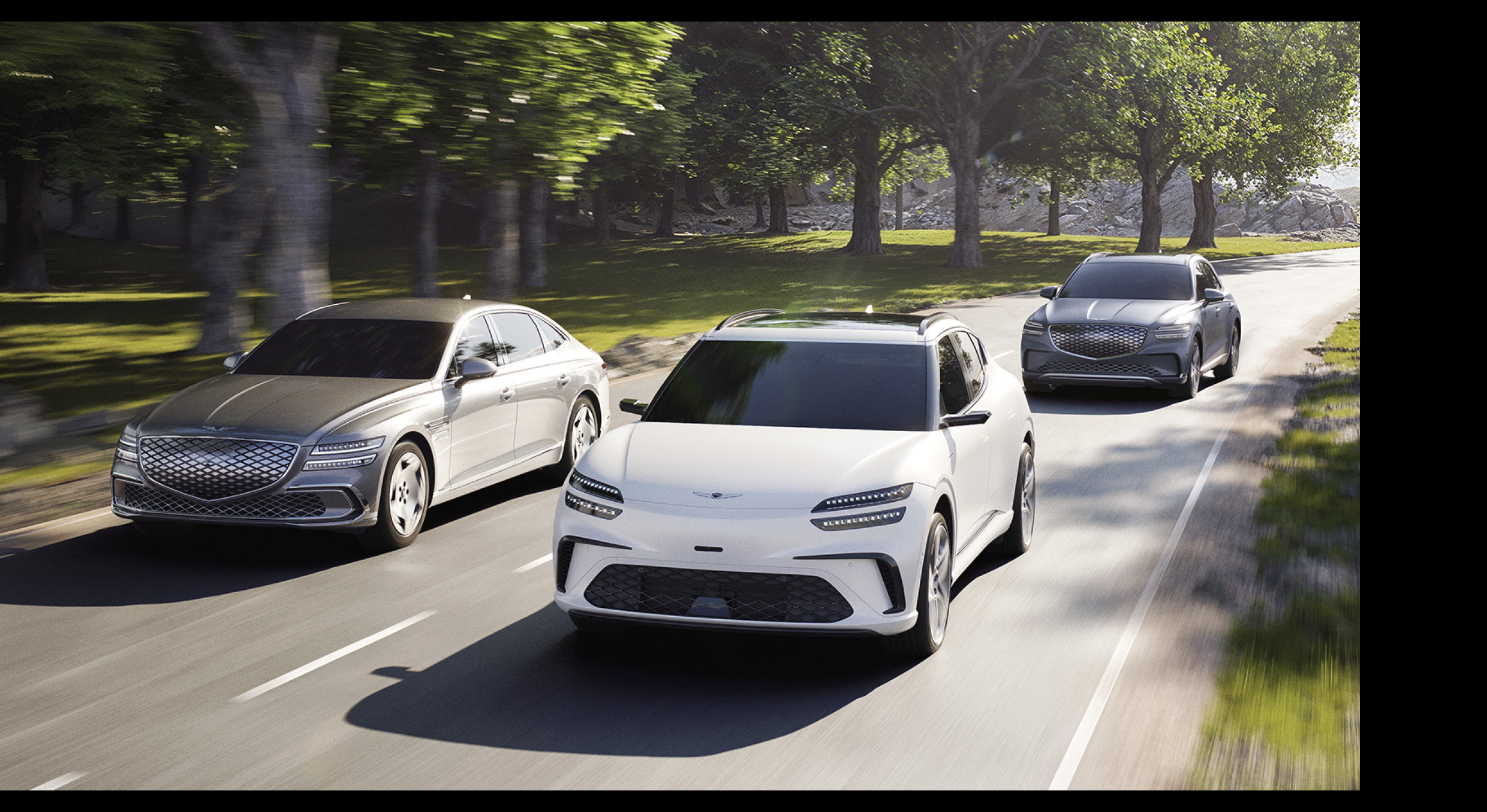 Genesis Motorized Models' Driving View