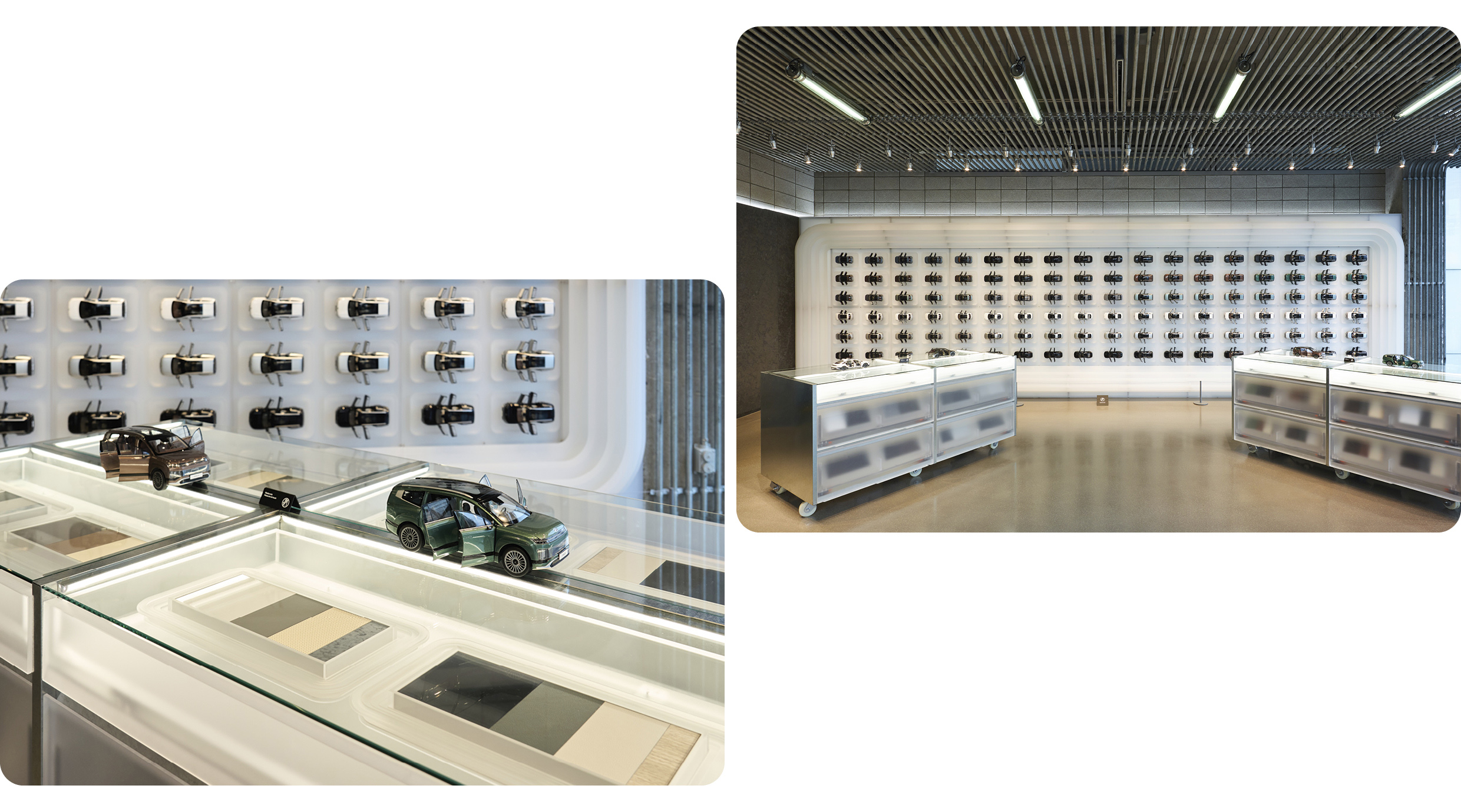 현대모터스튜디오 서울 4층의 아이오닉 전용 공간