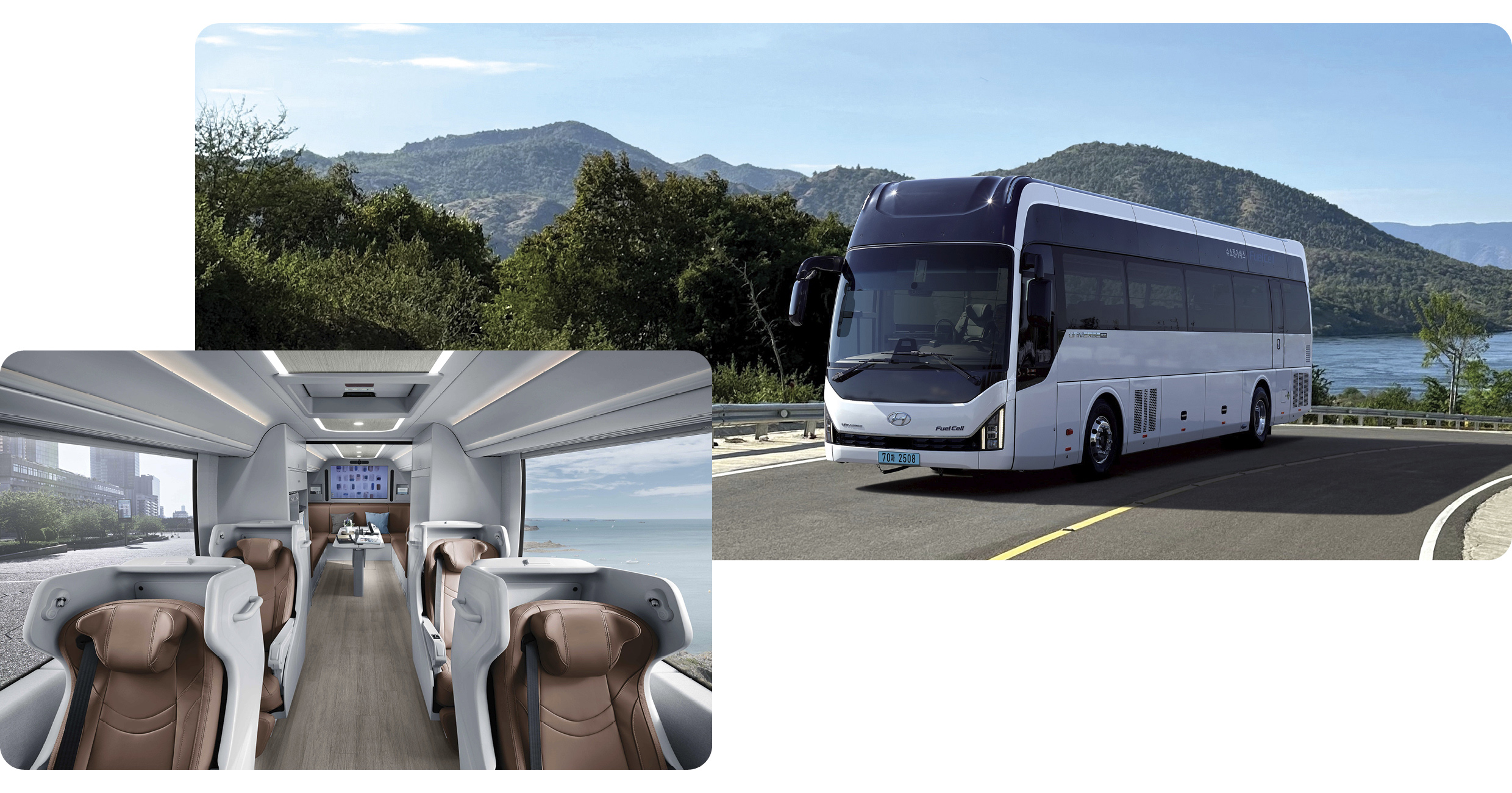 Hyundai Universe Fuel cell bus selected as the APEC Summit protocol vehicle