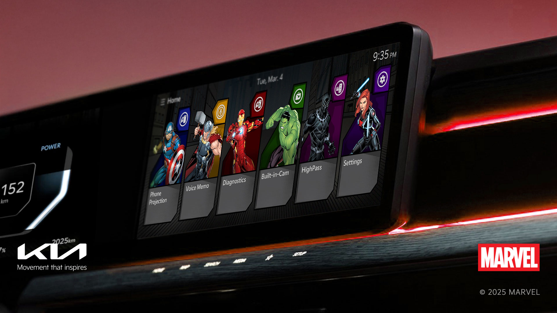 마블 어벤져스 코믹스 디스플레이 테마