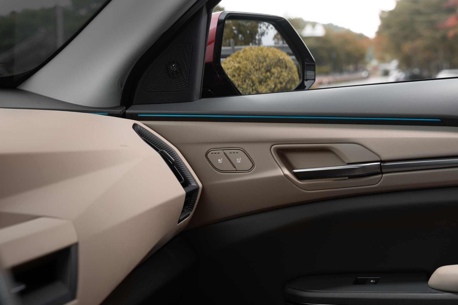 천년의 고도 경주에서 만난 기아 EV5 조수석 측면부