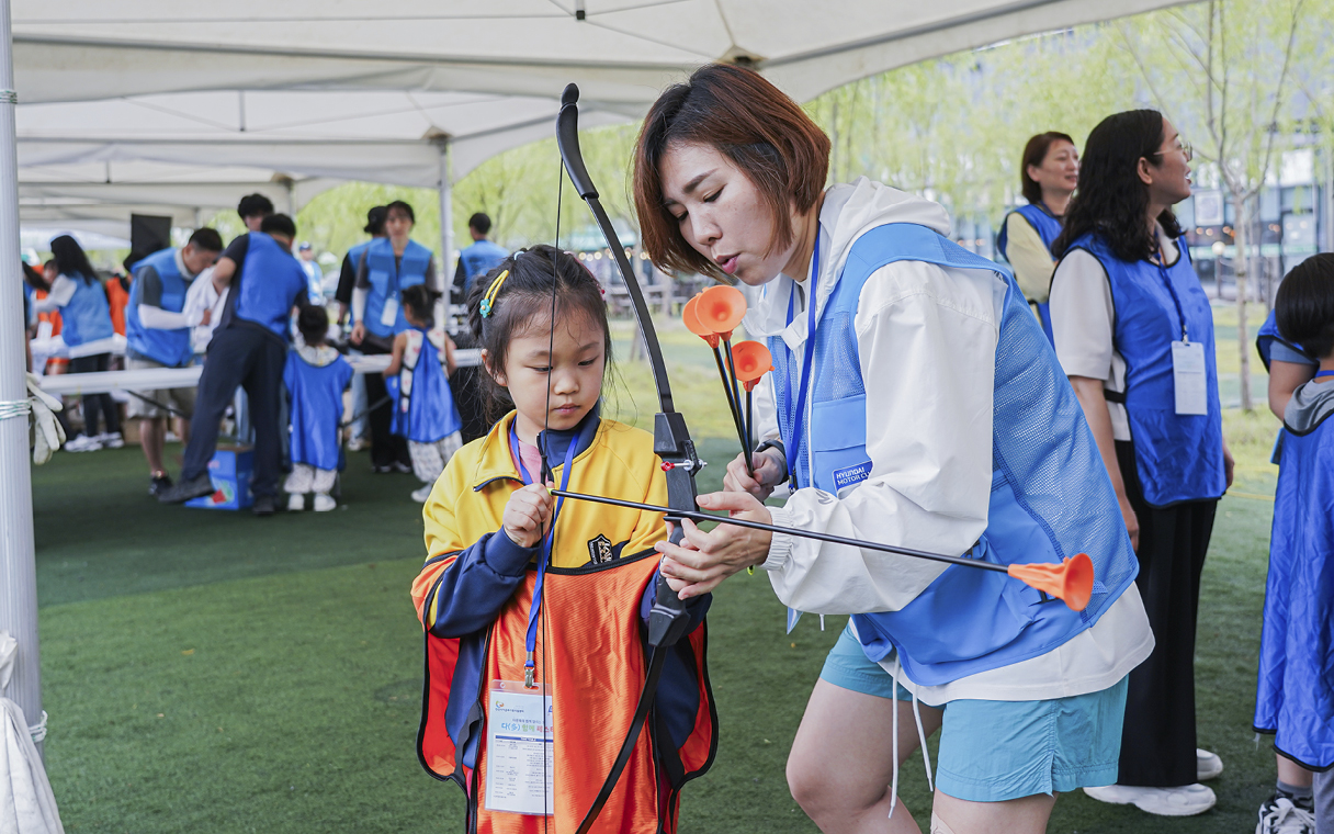 Participation in social contribution activities of Hyundai Motor Club