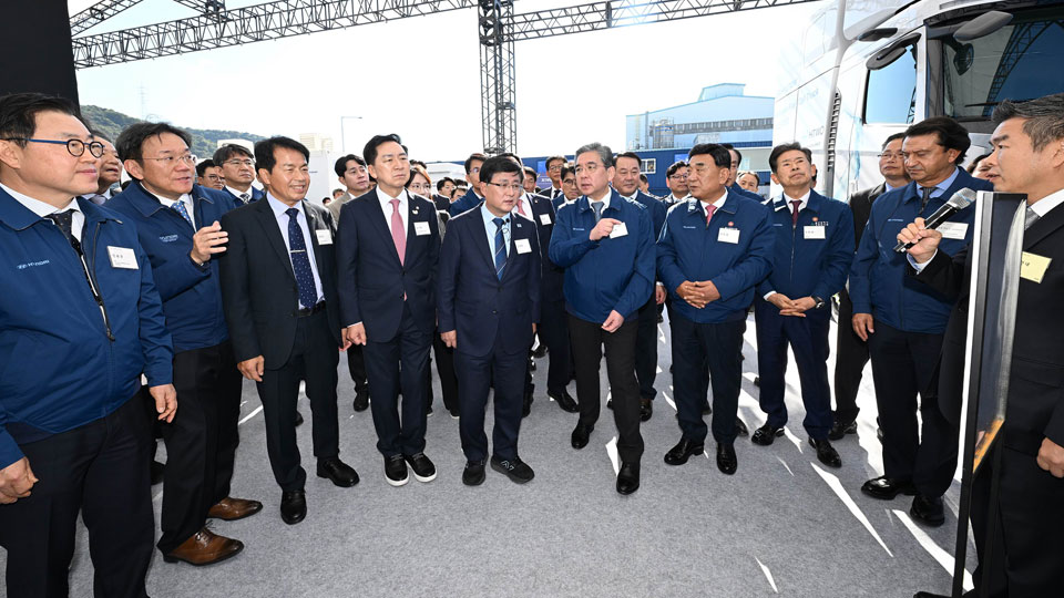 현대자동차, 울산 수소연료전지 신공장 기공식 개최