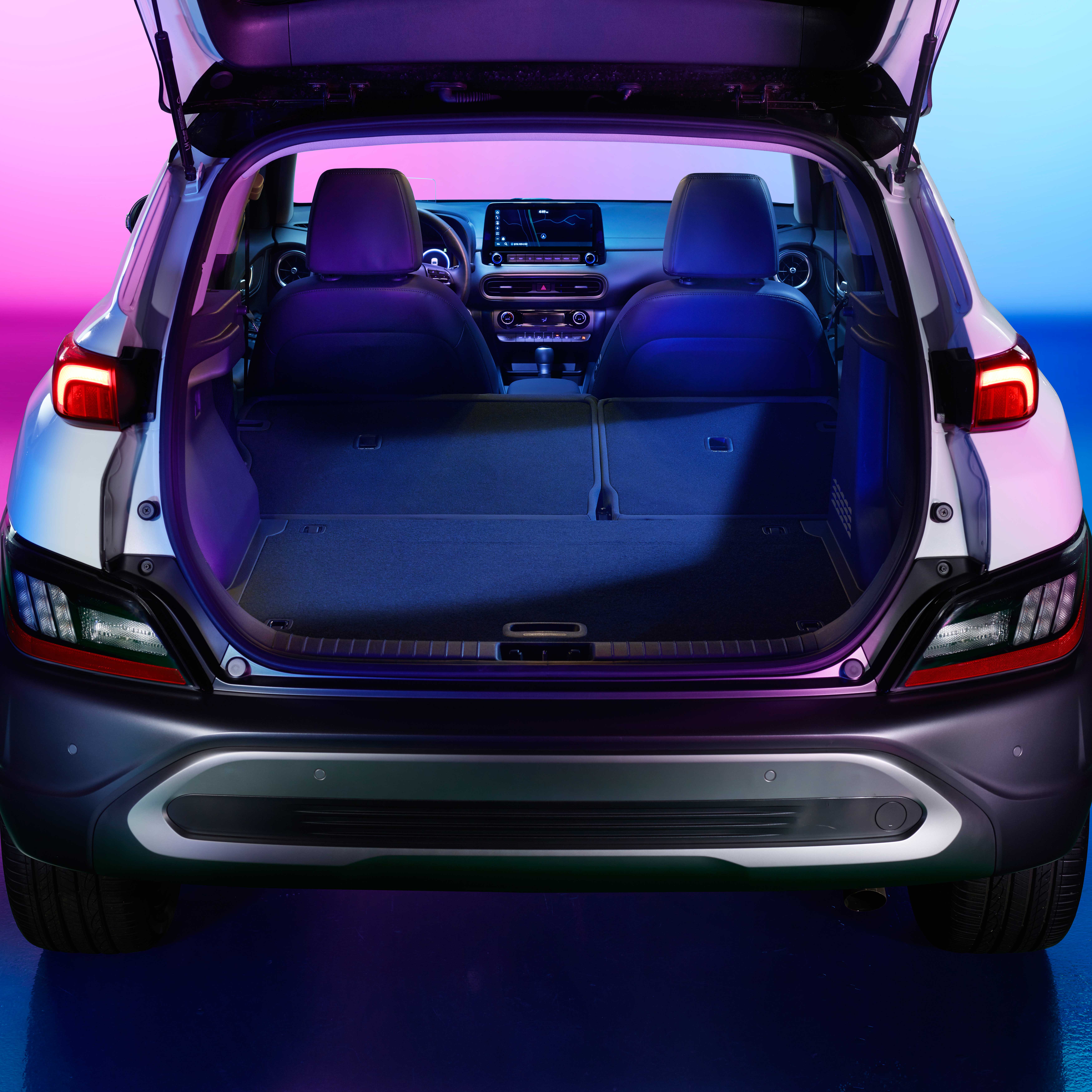 코나 트렁크 오픈