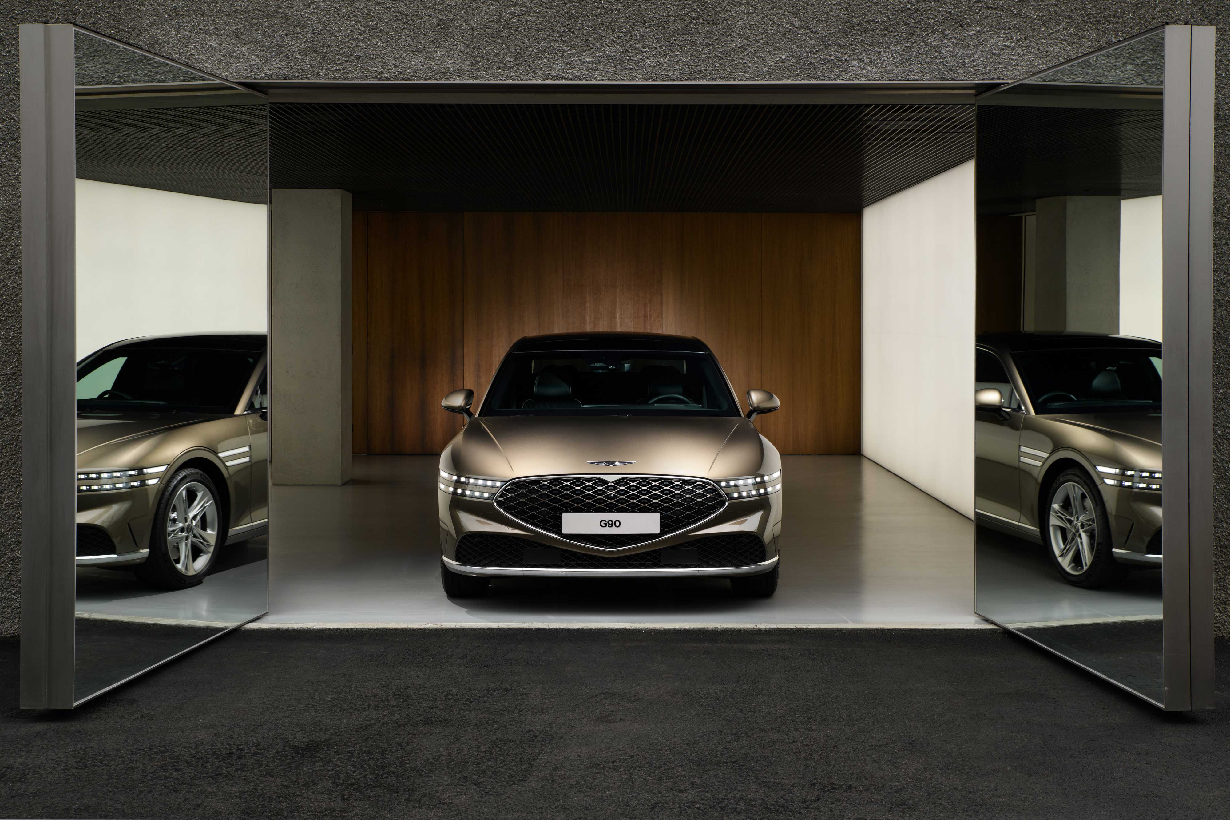 제네시스 G90 전면