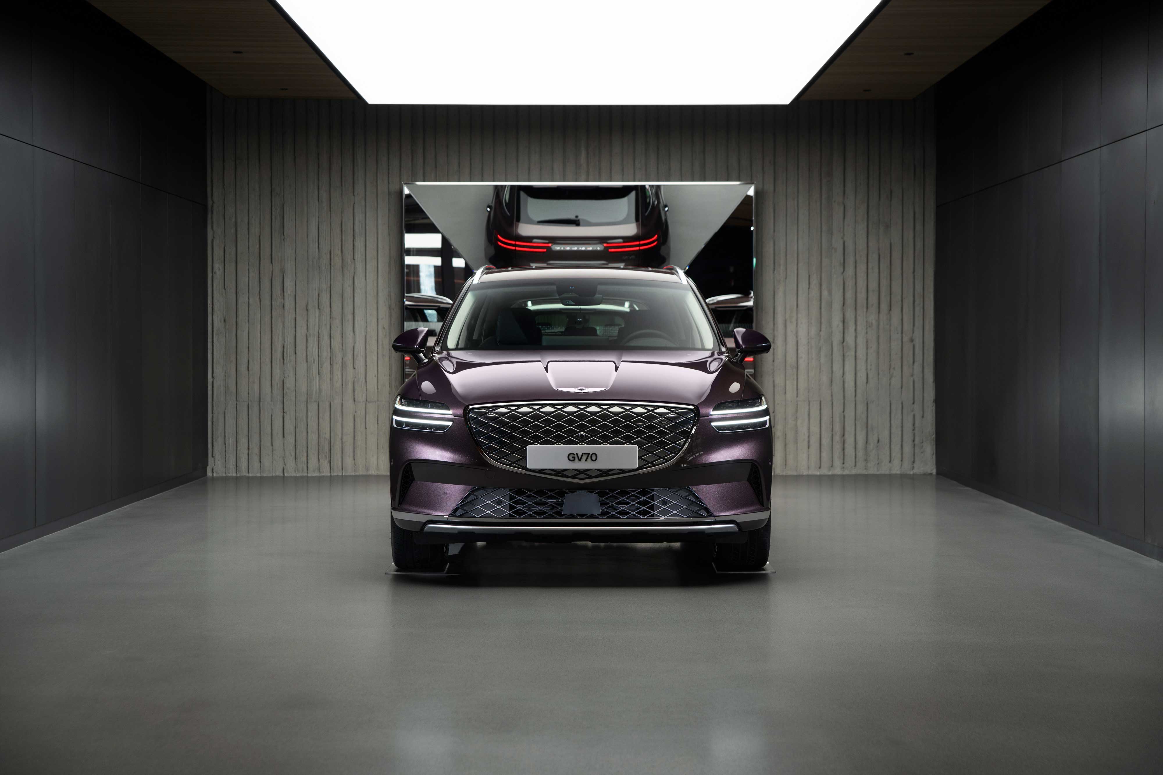 제네시스 G70 정면