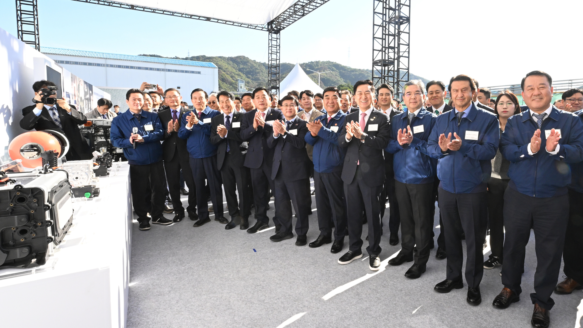 Hyundai Motor Hydrogen Fuel Cell Production Facility in Korea