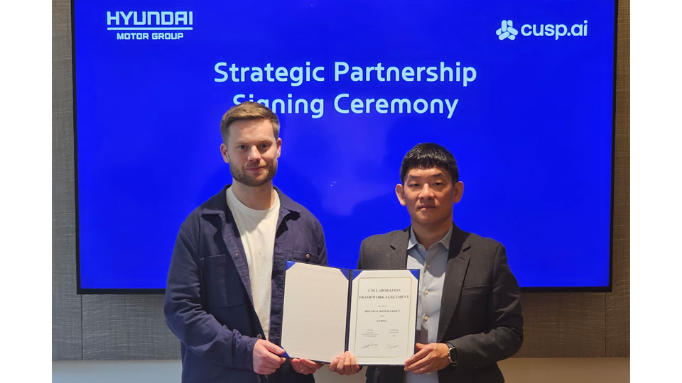 Hyundai Motor Group and CuspAI Partner to Accelerate Material Innovation Using AI-main