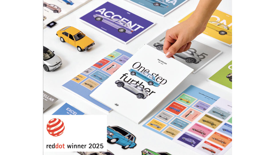 Hyundai Motor Wins Nine ‘Red Dot Award: Brands & Communication Design 2025’ Prizes