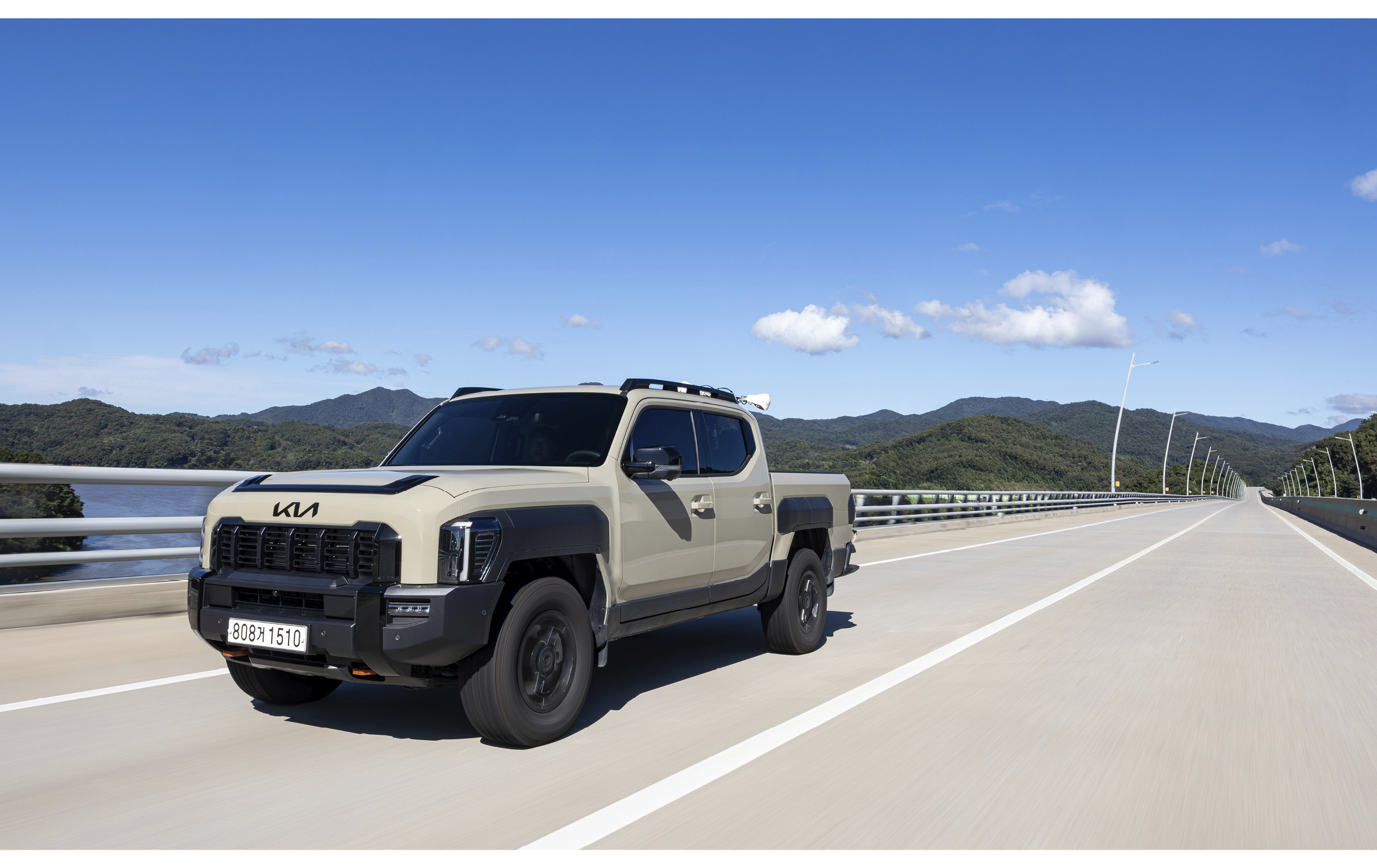 타스만의 주행 모습