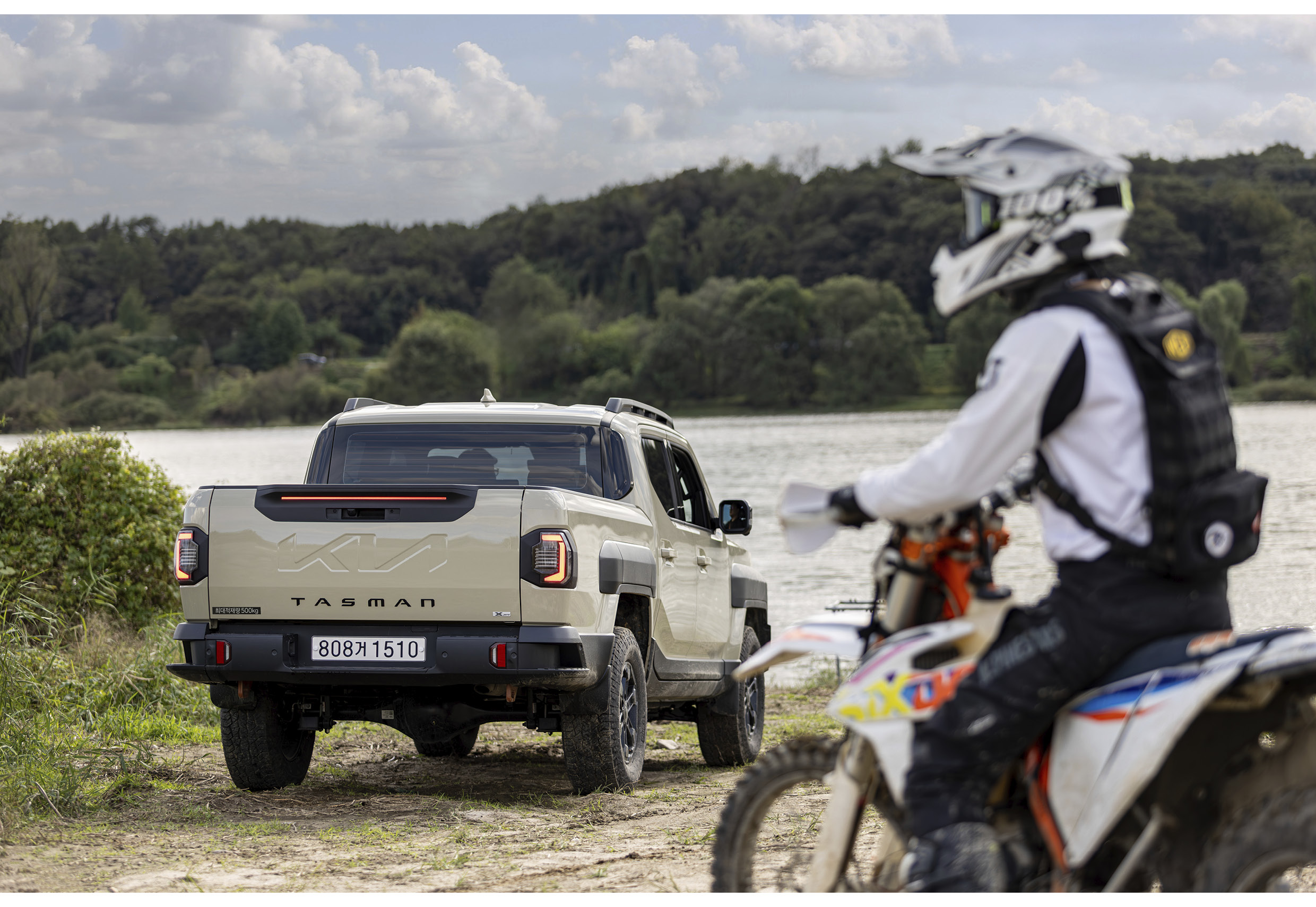 타스만과 산악 바이크