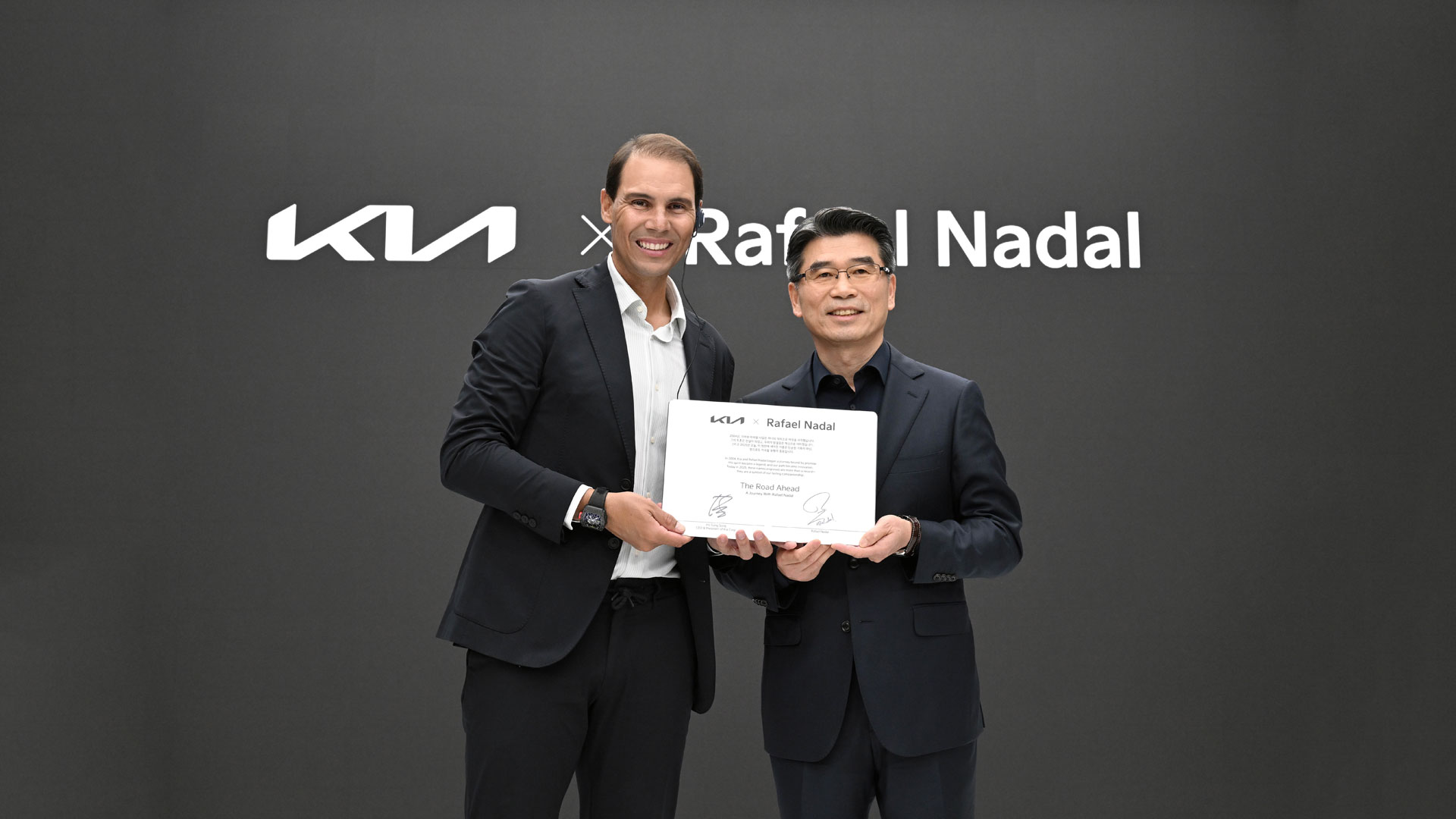 Kia extends partnership with sports and tennis legend Rafael Nadal