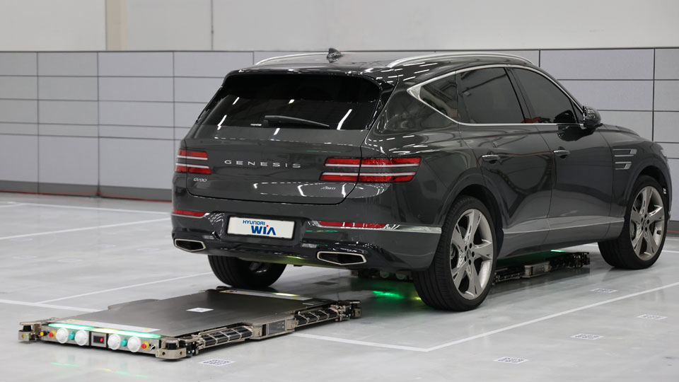 현대위아-현대건설, ‘로봇 친화 주차장’ 개발 협력-main