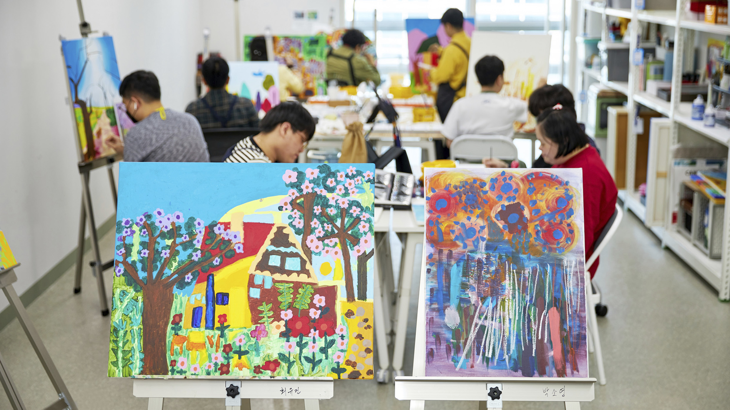 현대엔지니어링 장애인 미술작가 지원