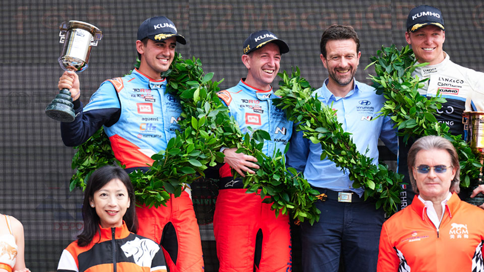 현대자동차 '더 뉴 아반떼 N TCR', '2025 TCR 월드투어' 최종전 우승-main