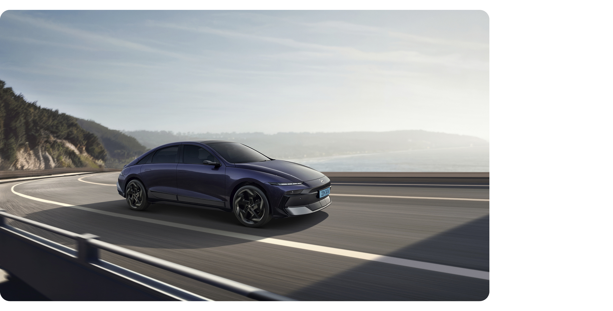 아이오닉 6 주행 모습